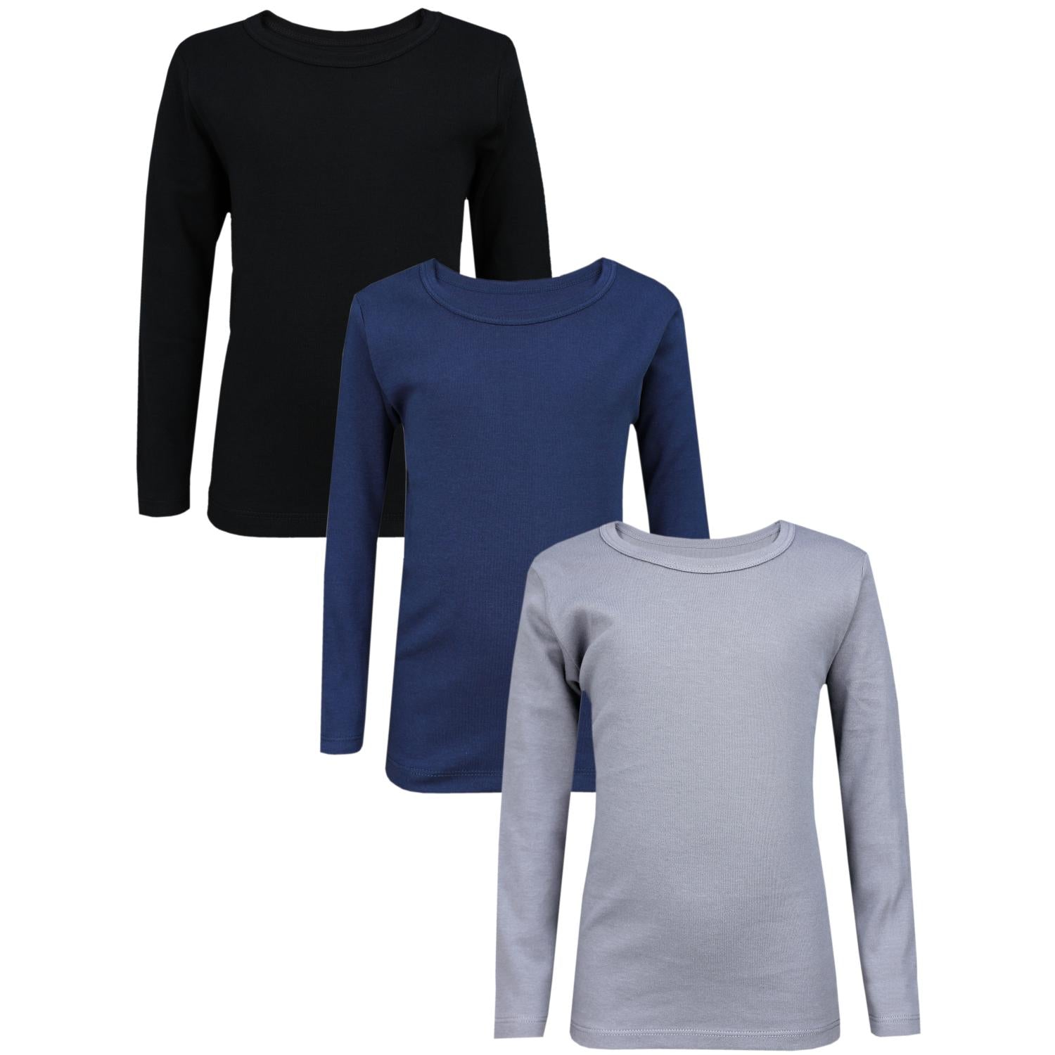 Unterhemd Langarm - 3er Set