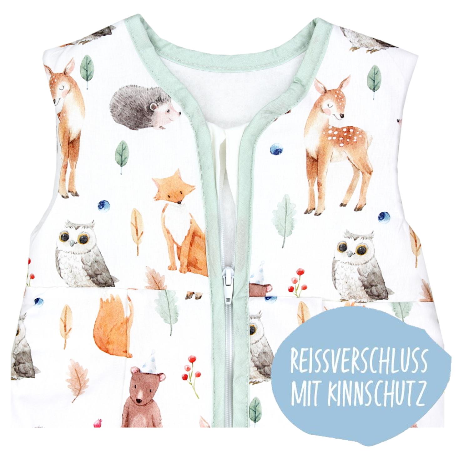 Baby Ganzjahresschlafsack ärmellos 2.5 TOG