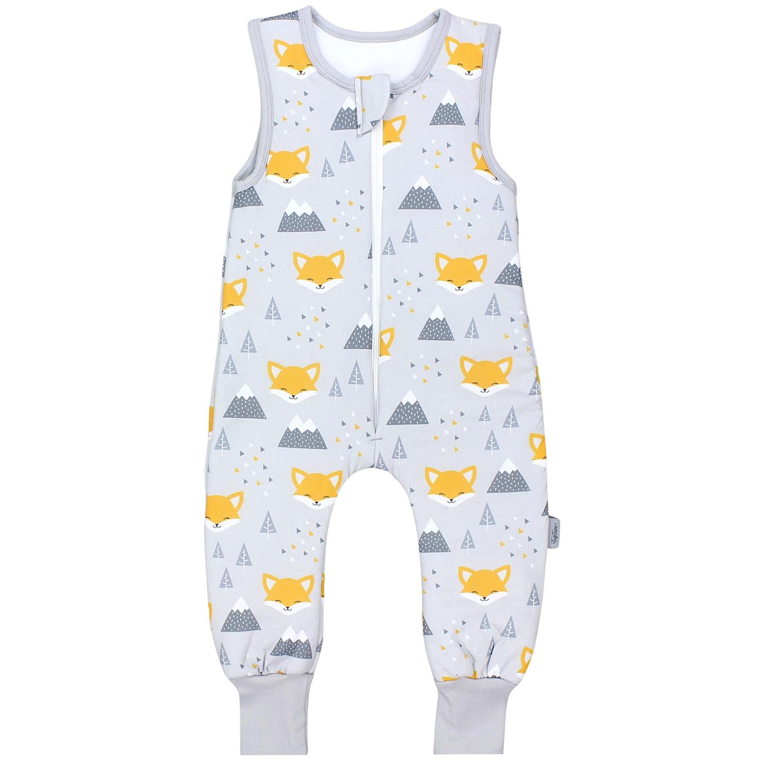 Wattierter Schlafsack mit Füßen 2.5 TOG