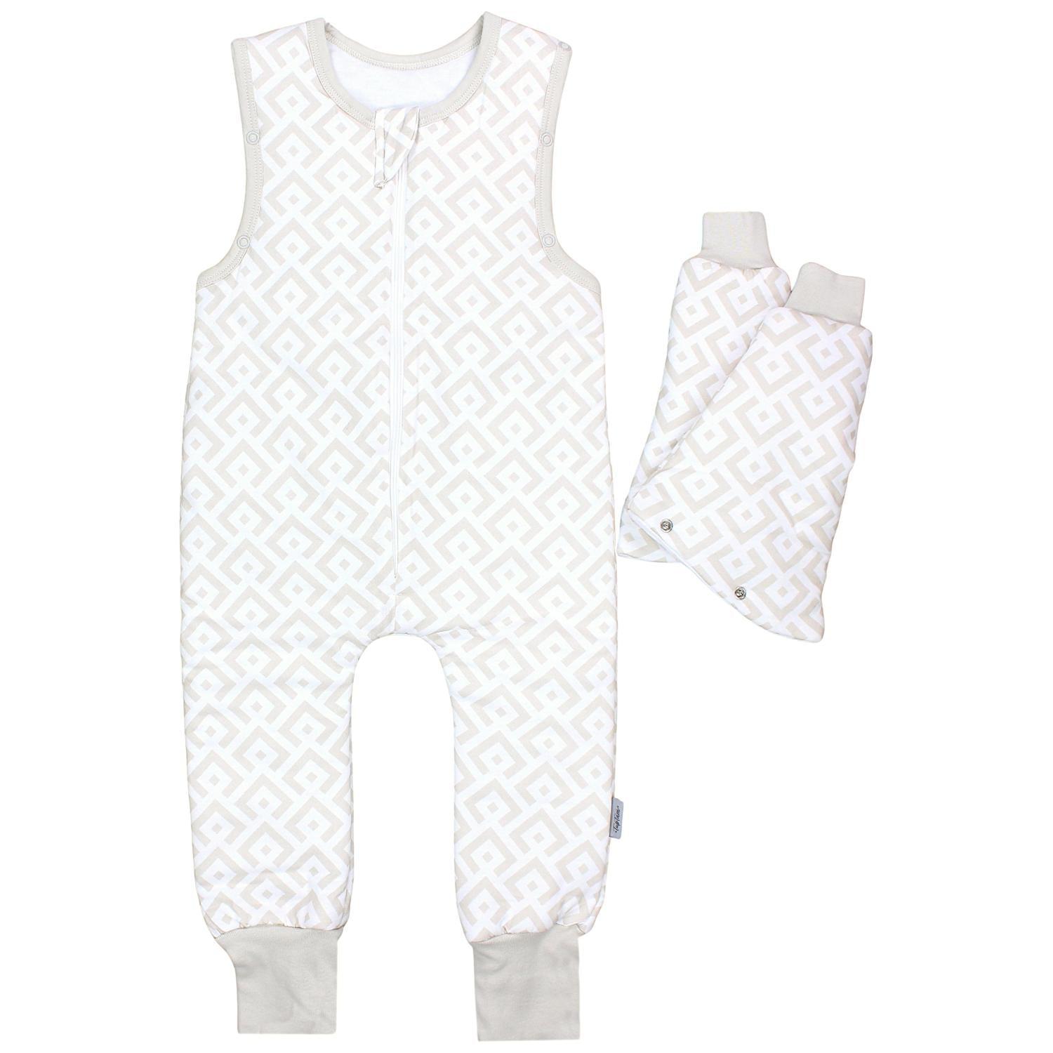 Winterschlafsack mit Beinen und Ärmeln