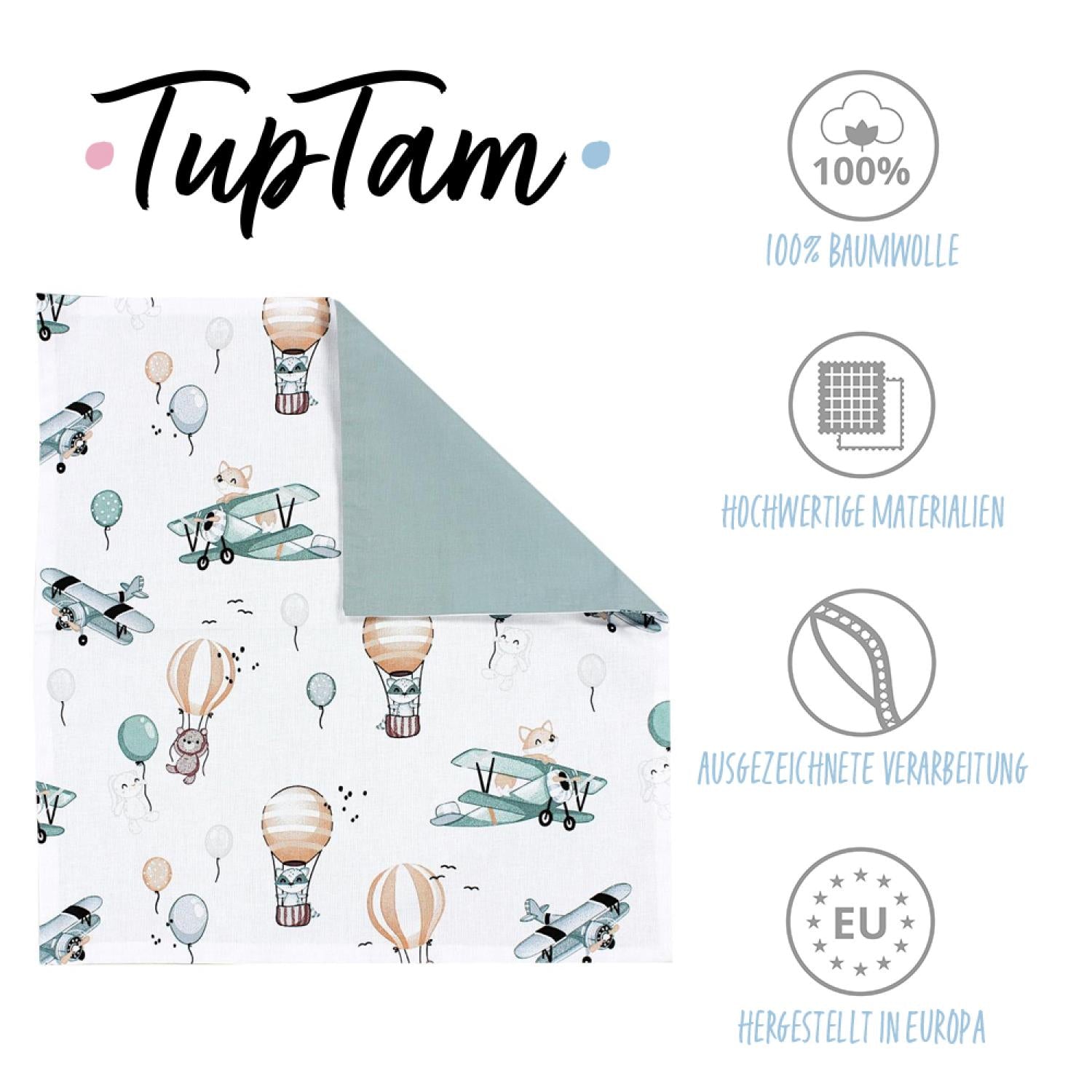 Kinder Kissenbezug - 2er Set