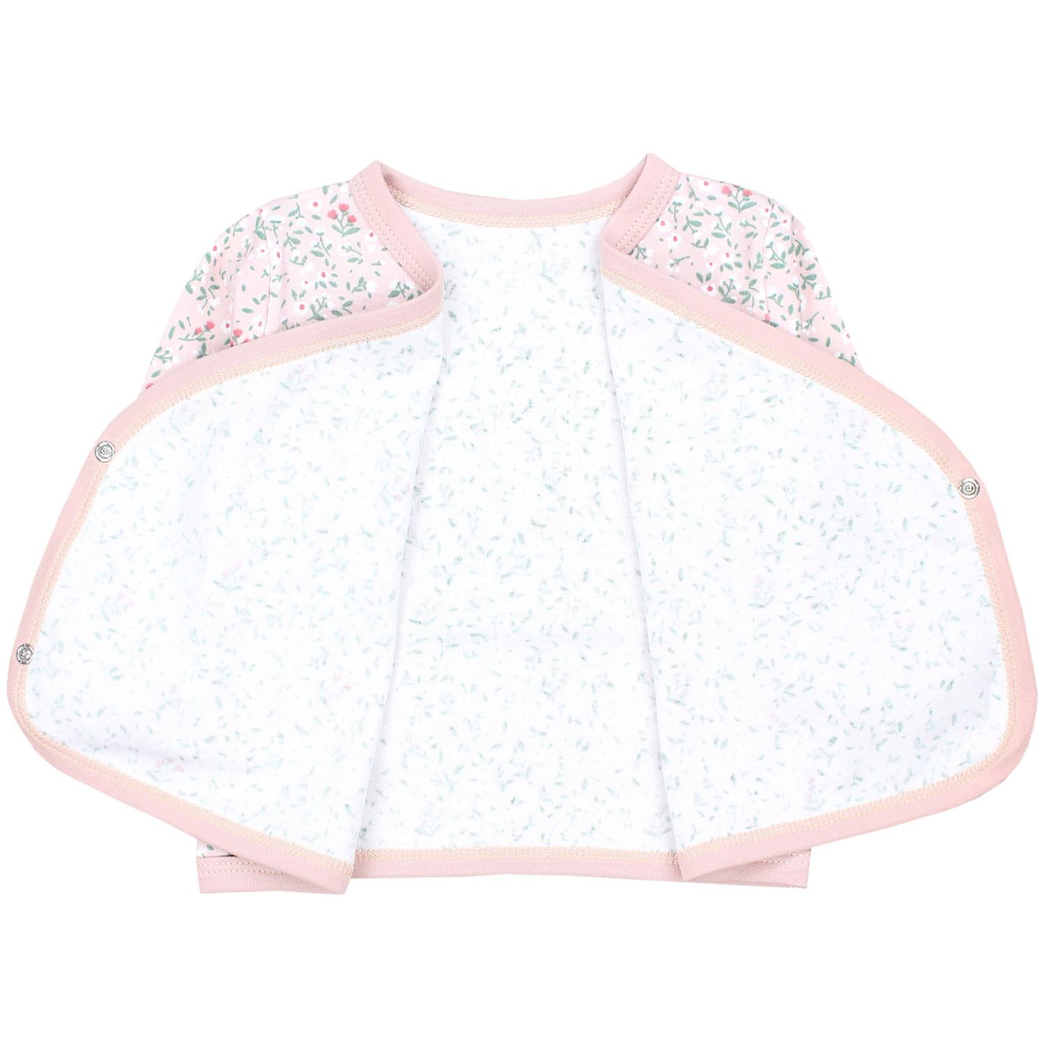 Baby Wickelshirt Langarm - 5er Set