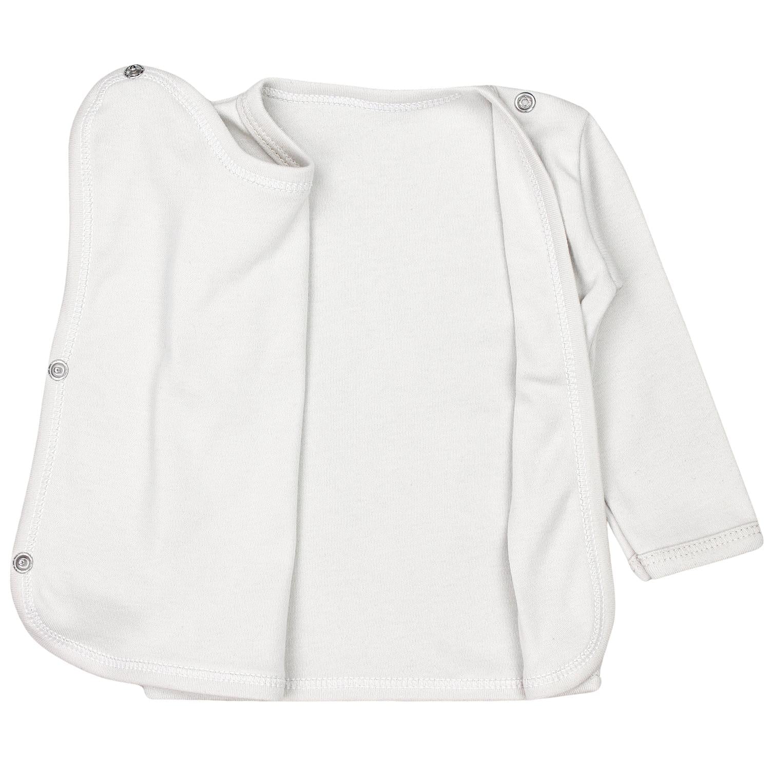 Baby Wickelshirt Langarm - 5er Set
