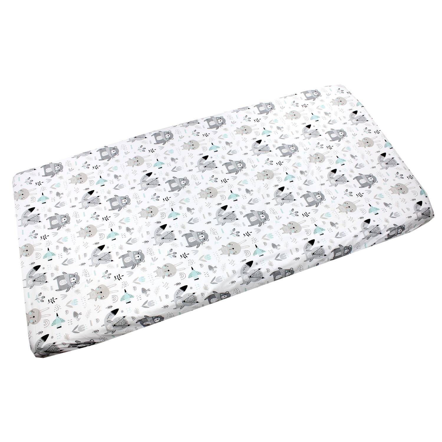 Baby/ Kinder Spannbettlaken Gemustert