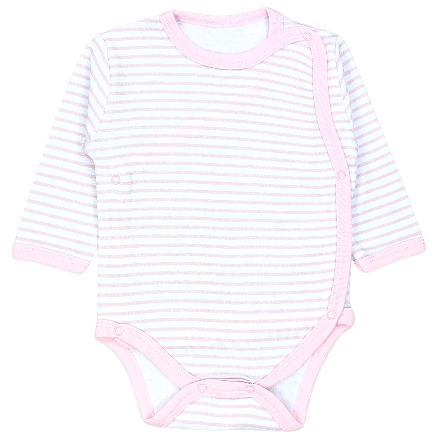 Baby Wickelbody Langarm - 5er Set
