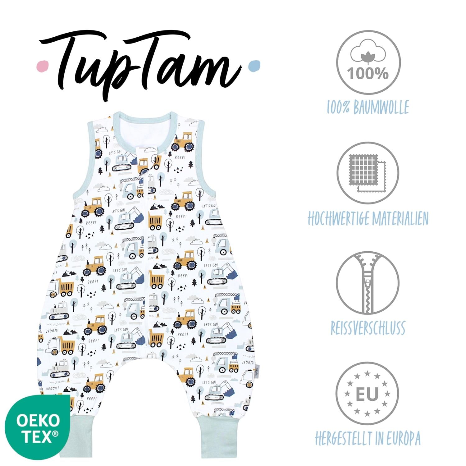 Schlafsack mit Beinen 0.5 TOG
