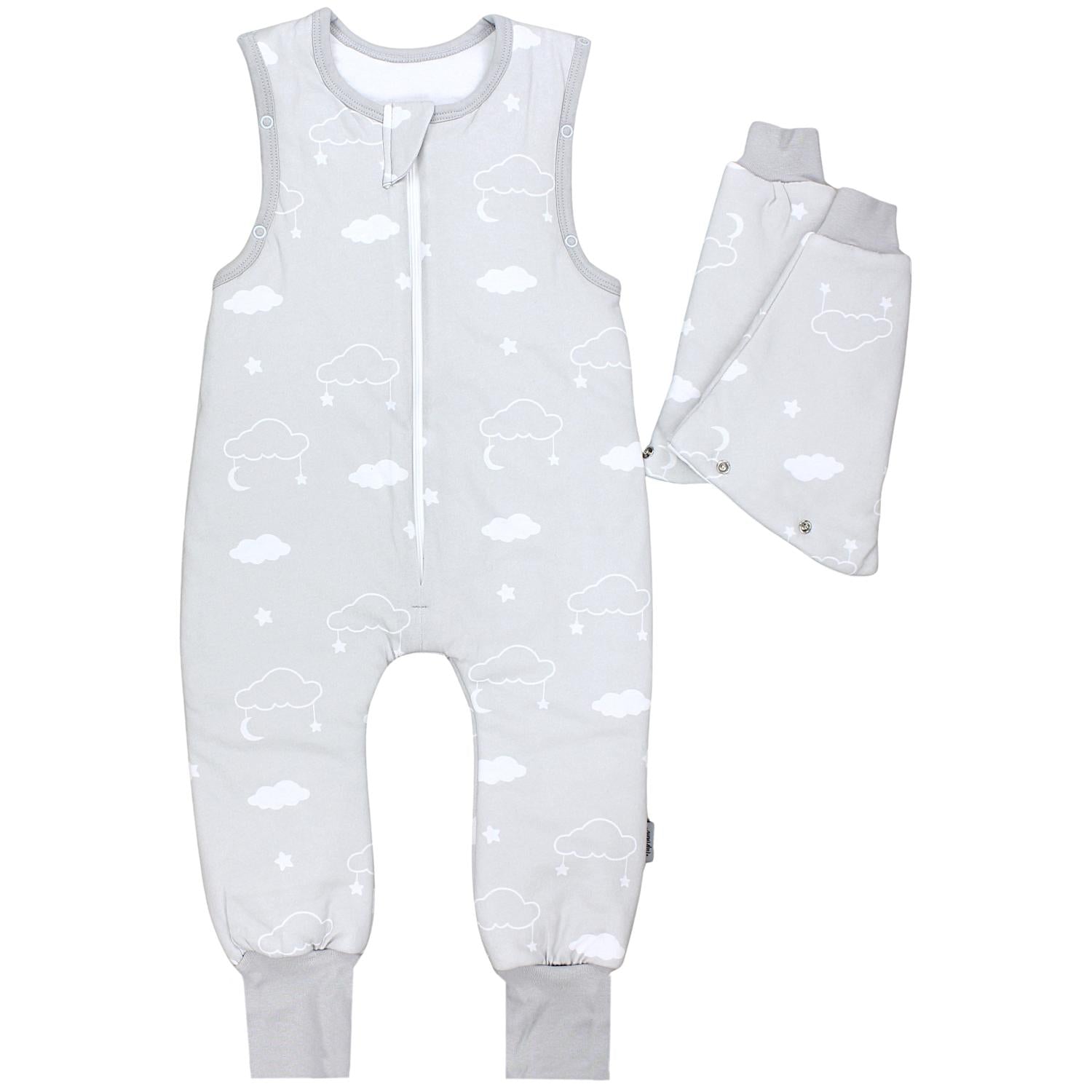 Winterschlafsack mit Beinen und Ärmeln