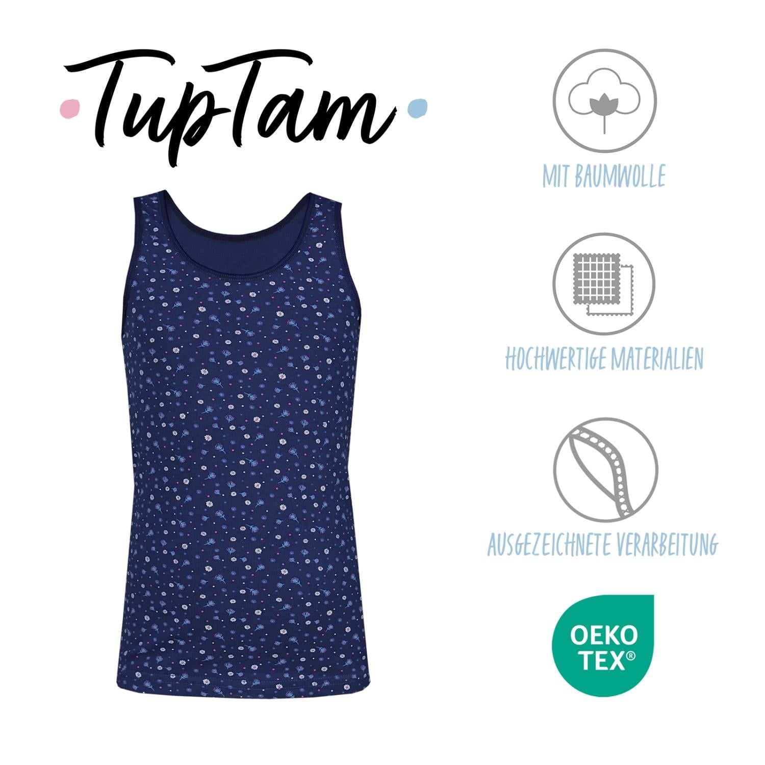 Unterhemd Ärmellos - 5er Set