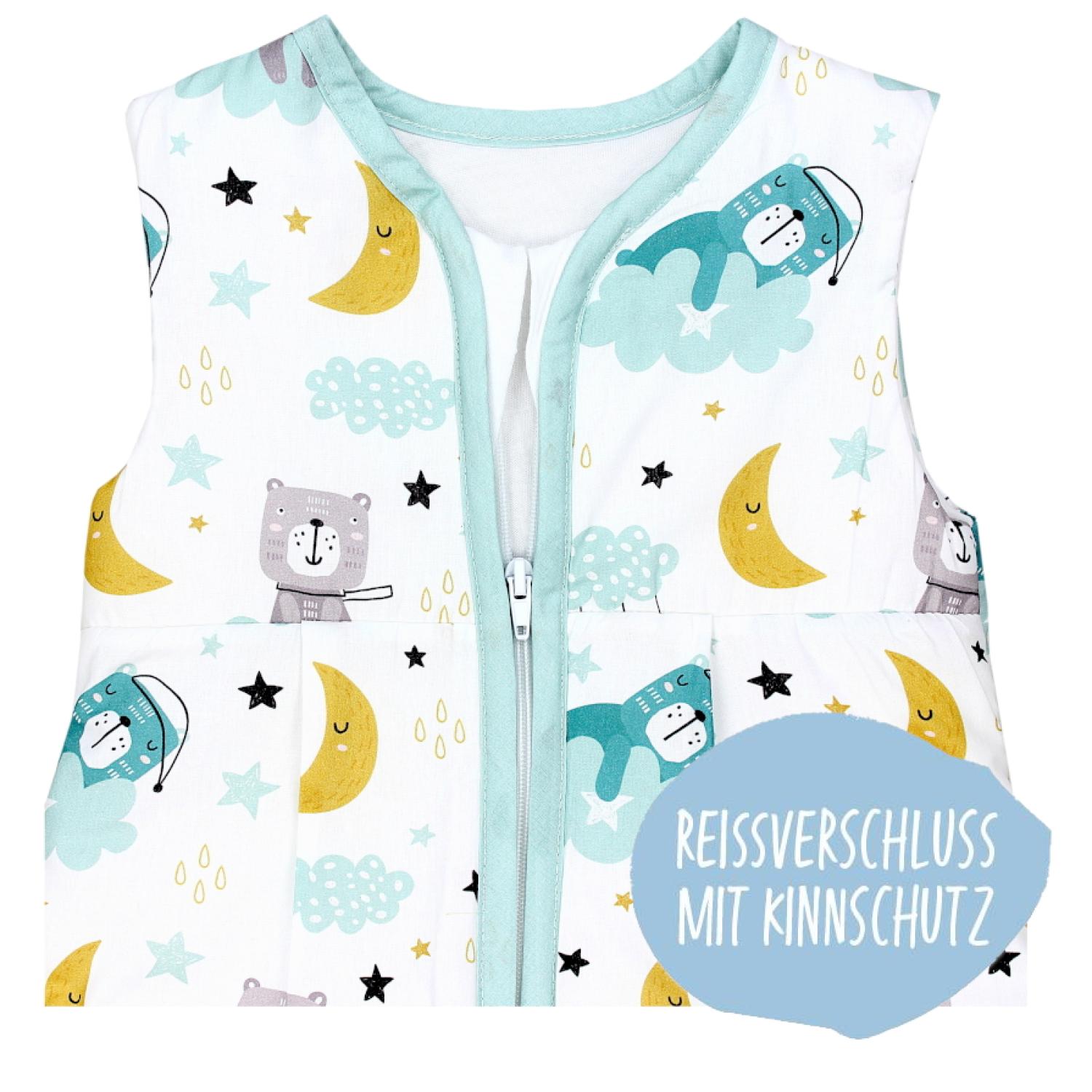 Baby Ganzjahresschlafsack ärmellos 2.5 TOG