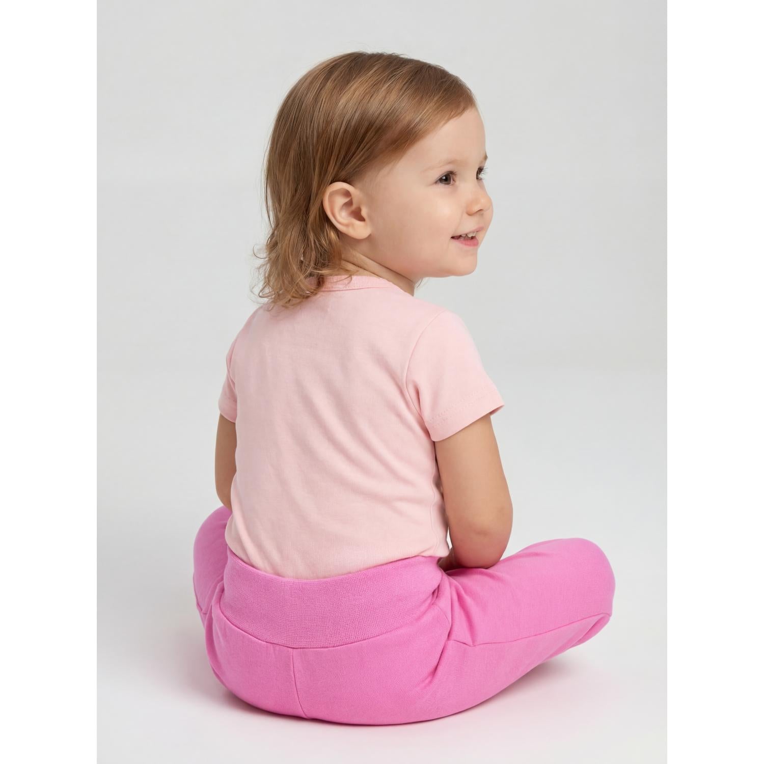 Kurzarm- Body mit Aufdruck -5er Set