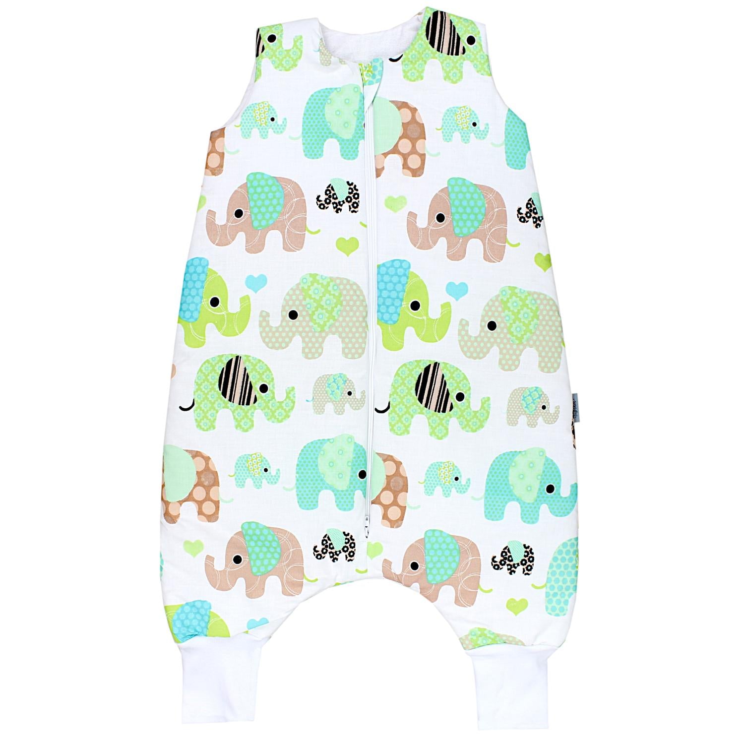 TupTam Baby Winterschlafsack mit Beinen OEKO- TEX zertifizierte Materialien 2.5 TOG Unisex