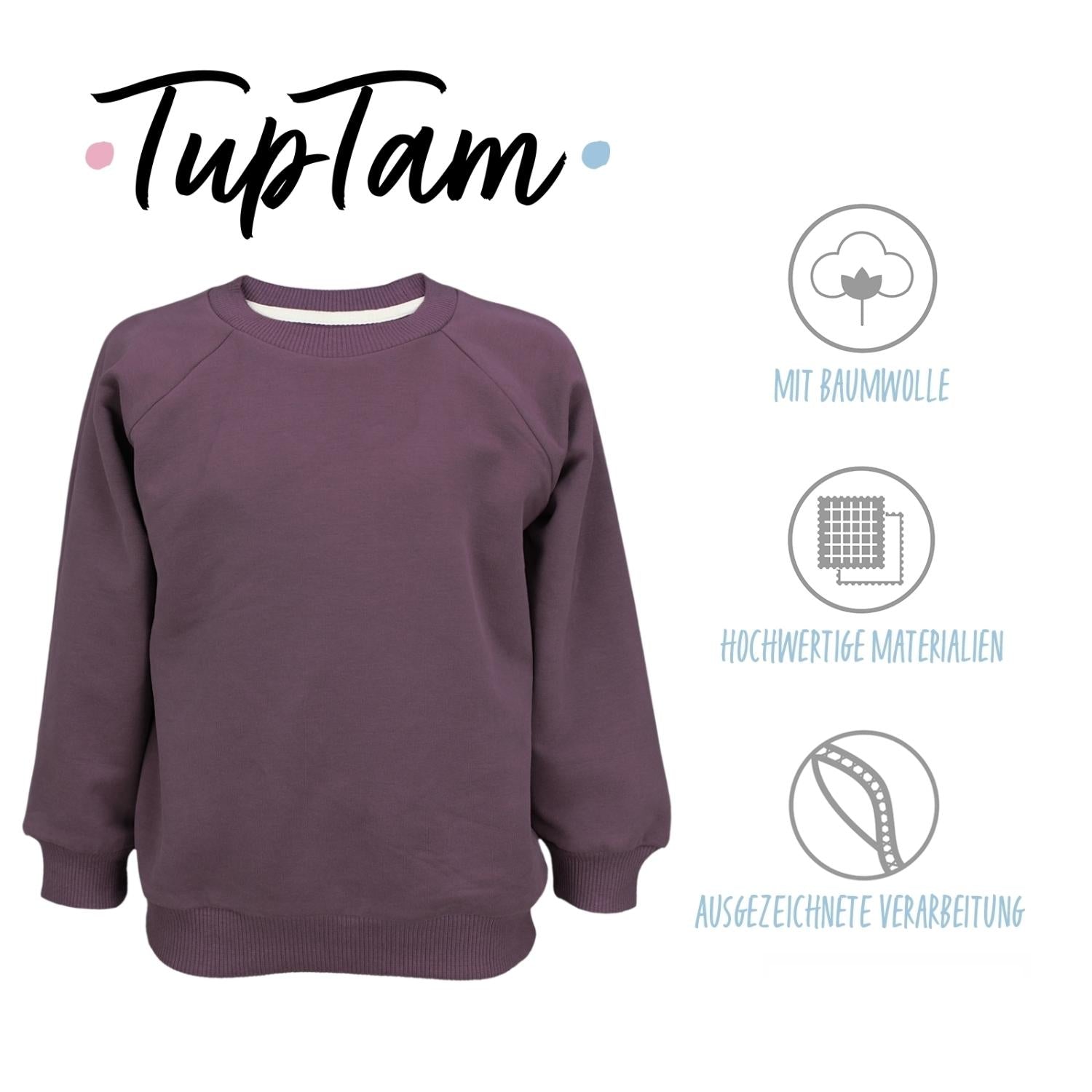 Sweatshirt Bio-Baumwolle