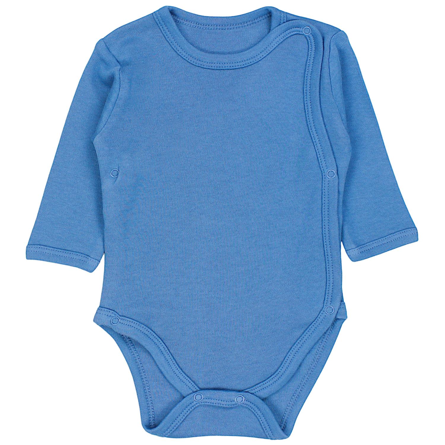 Baby Wickelbody Langarm - 5er Set