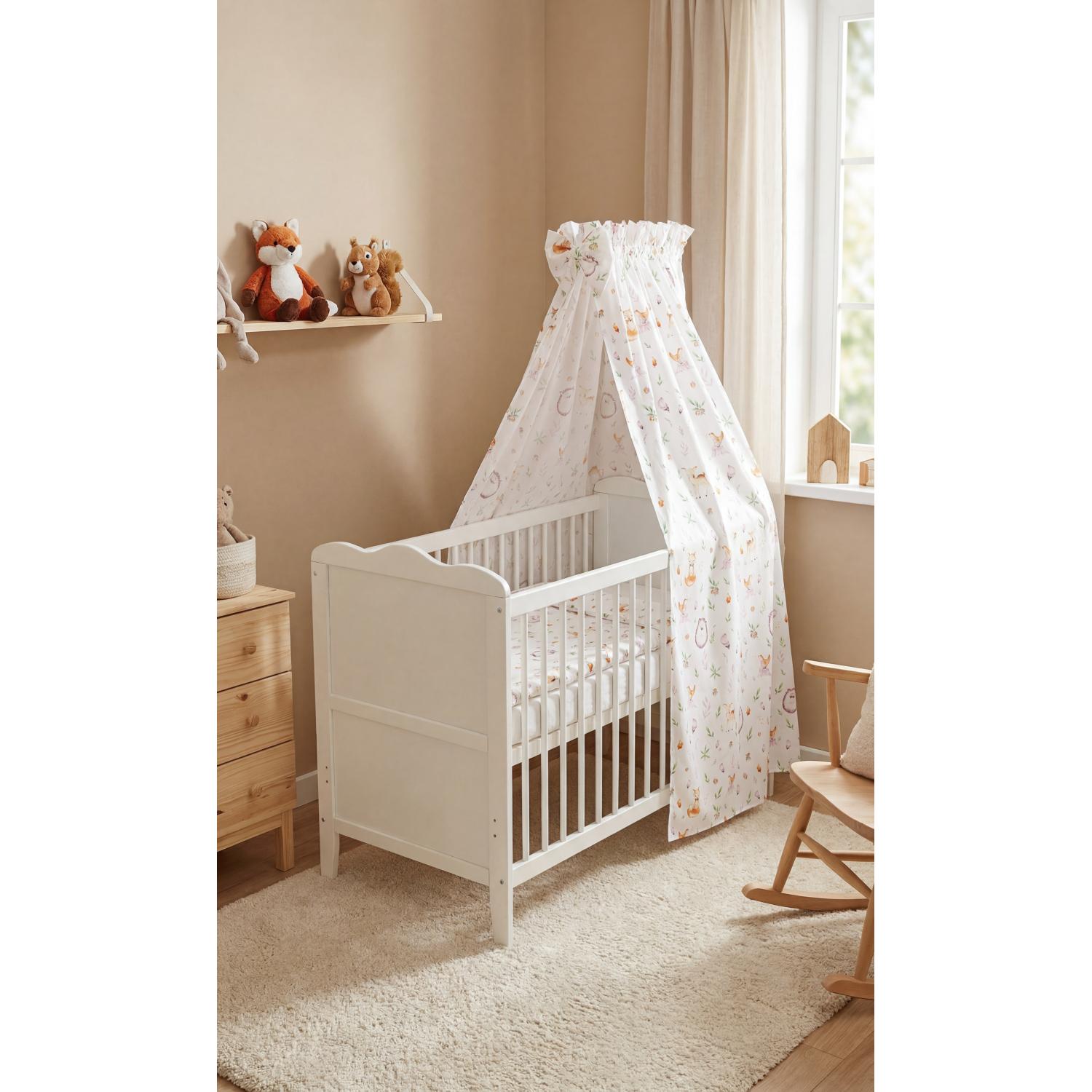 Babybett Himmel mit Schleifchen