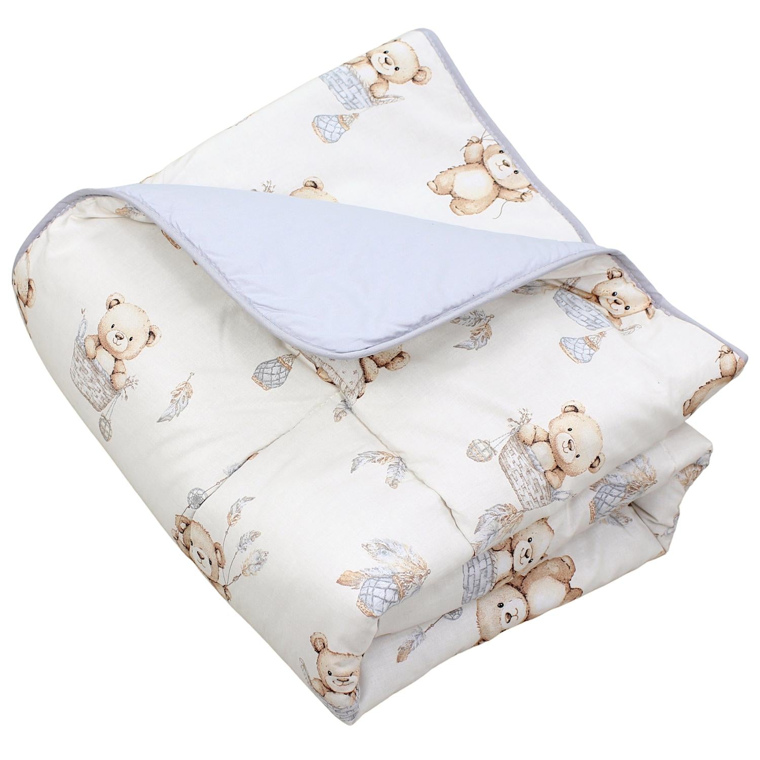 Gepolsterte XXL Krabbeldecke 120 x 120 cm