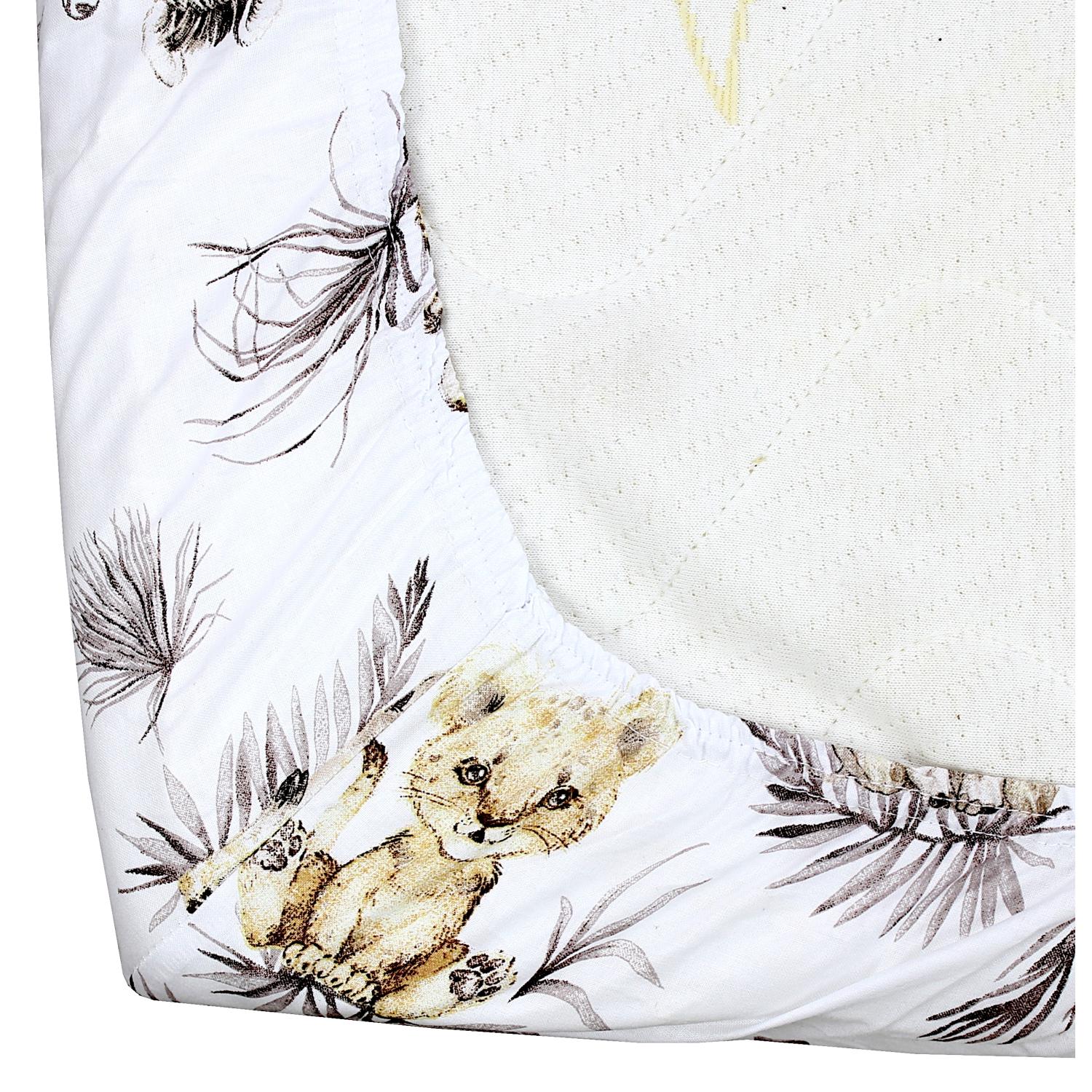 Baby/ Kinder Spannbettlaken Gemustert