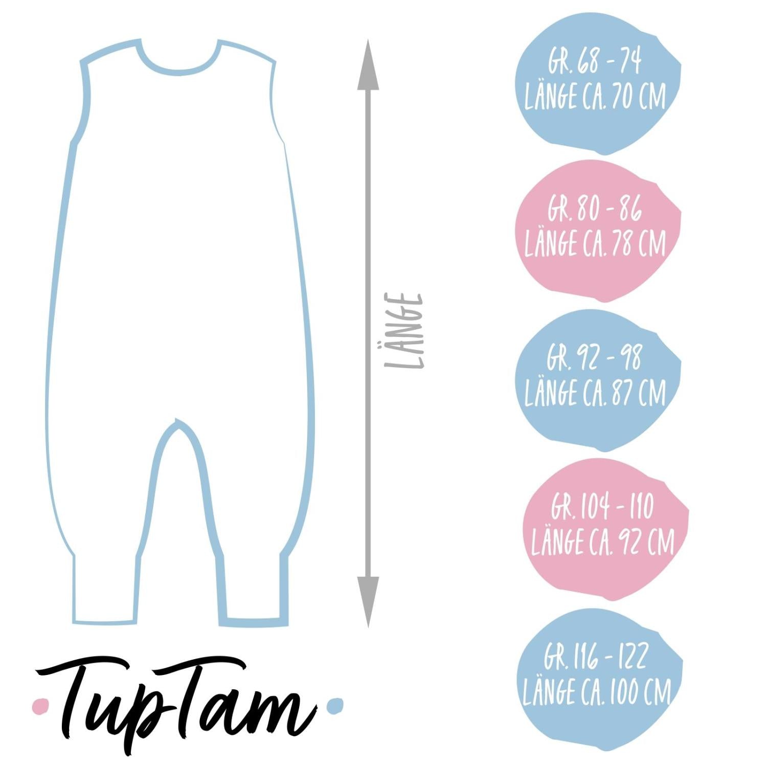 Schlafsack mit Füßen 2.5 TOG