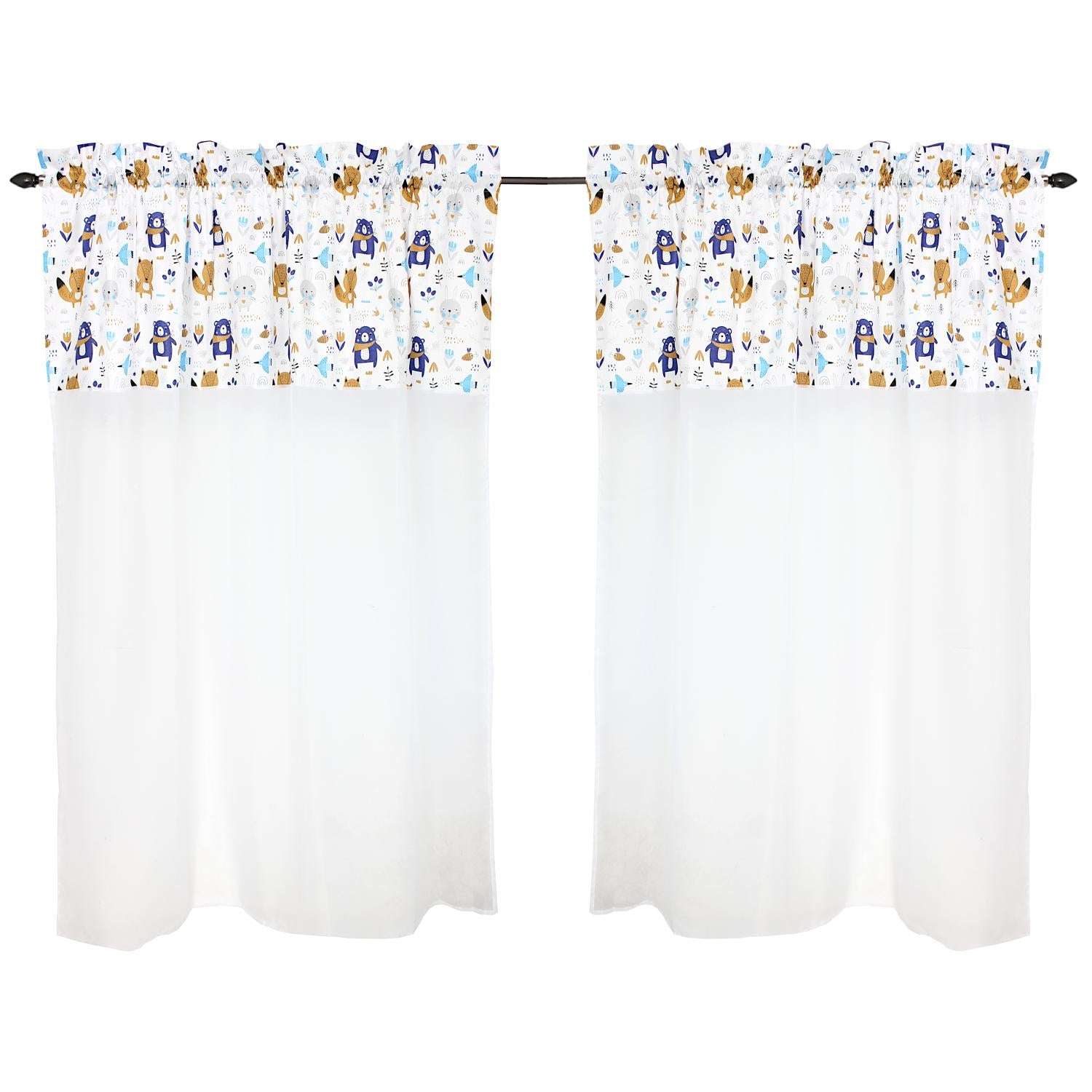 Kinderzimmer Voile/ Vorhänge/ Gardinen mit Tunnelzug Set