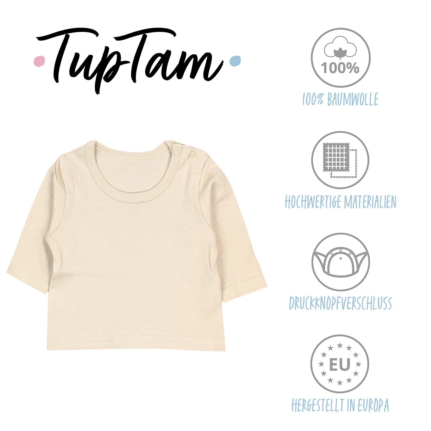 Baby Langarmshirt - 5er Set