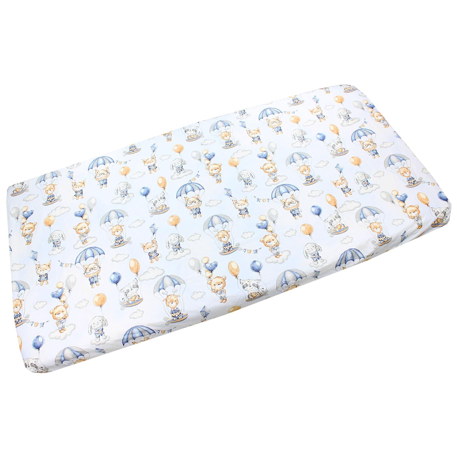 Baby/ Kinder Spannbettlaken Gemustert