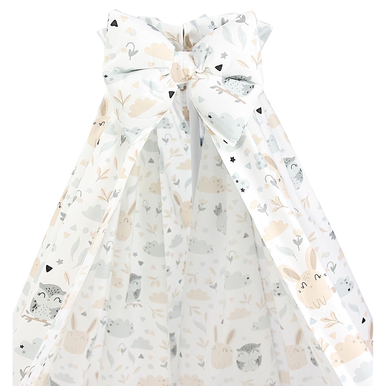 Babybett Himmel mit Schleifchen