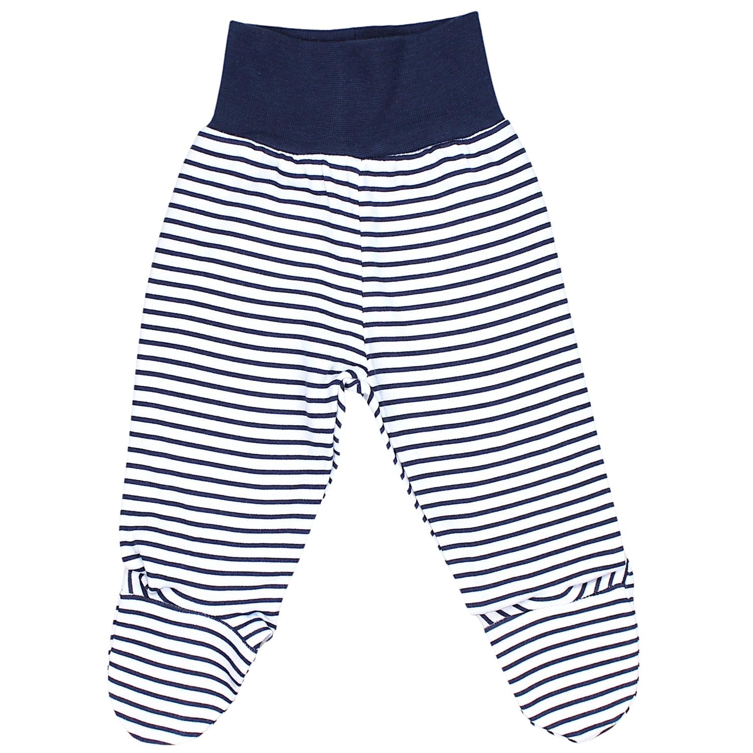 Baby Strampelhose mit Fuß - 3er Set