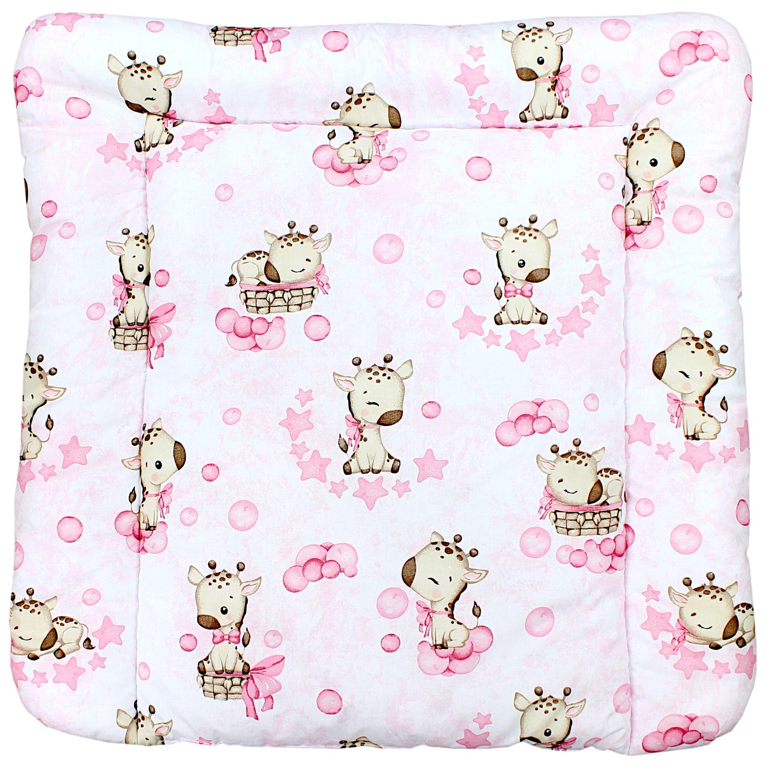 Wickeltischauflage mit Baumwollbezug