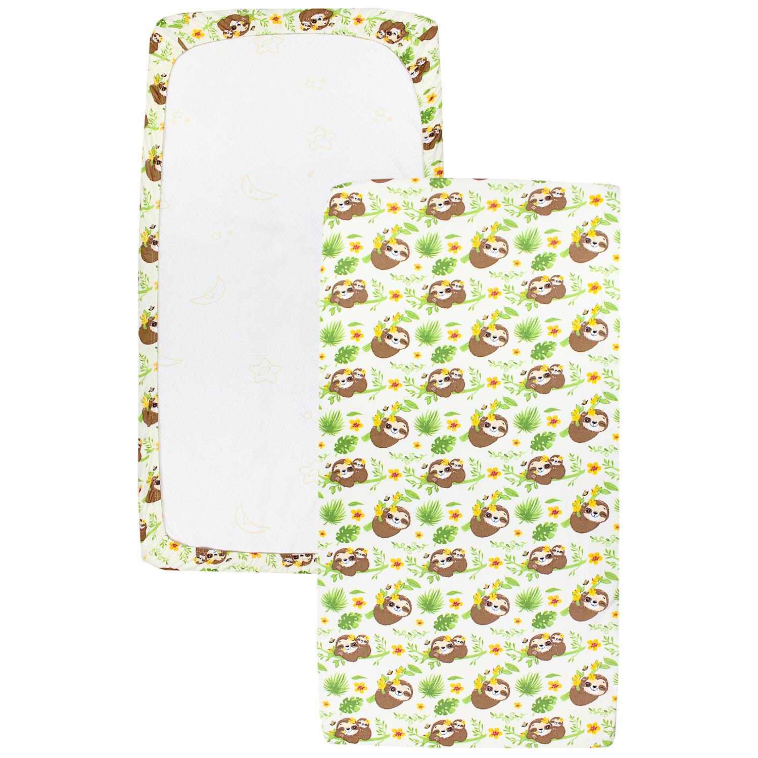 Baby/ Kinder Spannbettlaken Gemustert