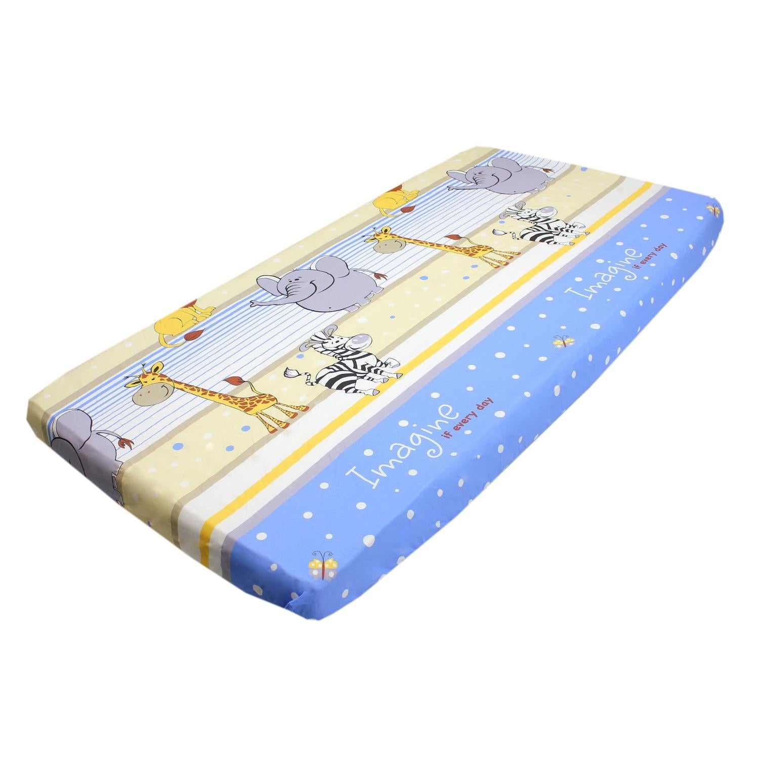 Baby/ Kinder Spannbettlaken Gemustert