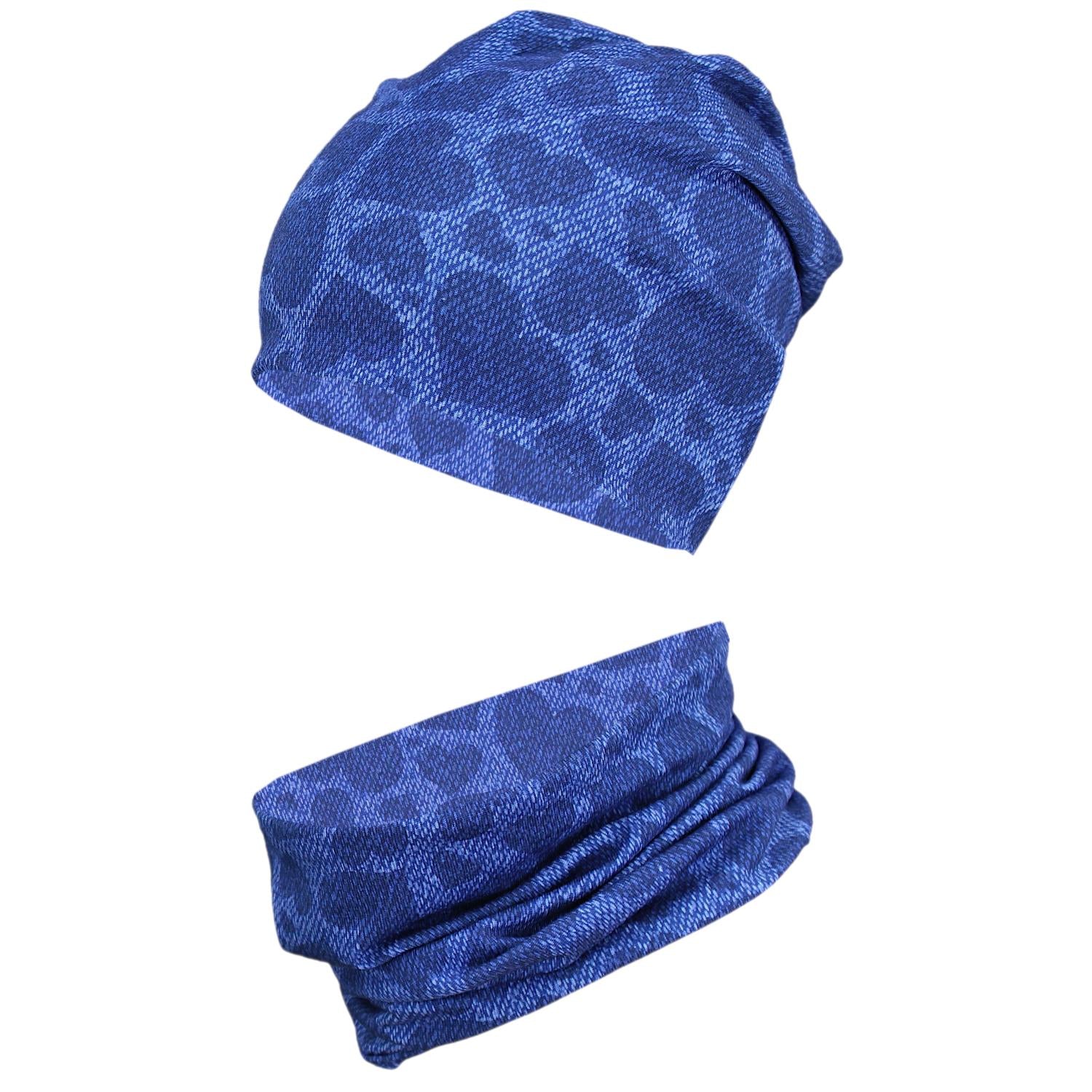 Madchen Beanie Mütze Schlauchschal Set