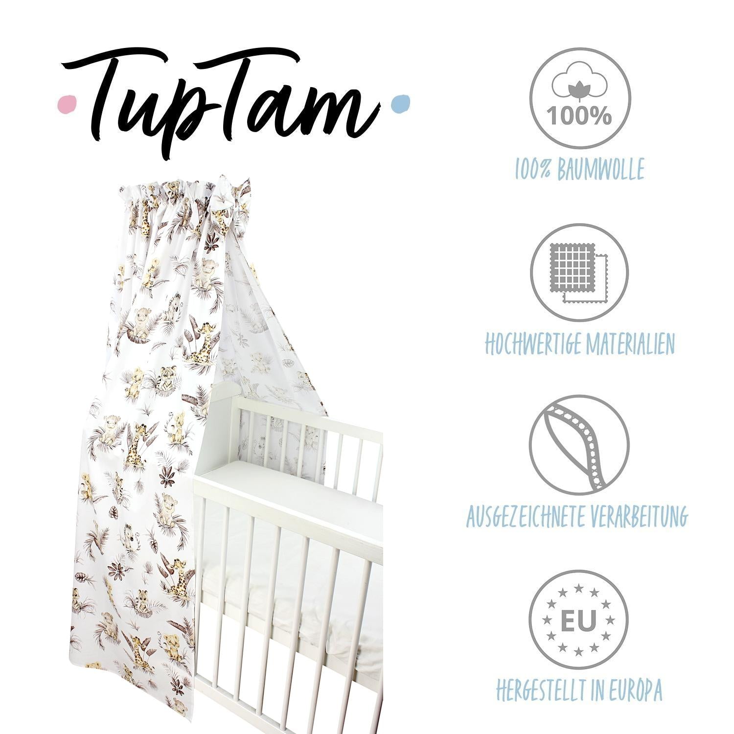 Babybett Himmel mit Schleifchen