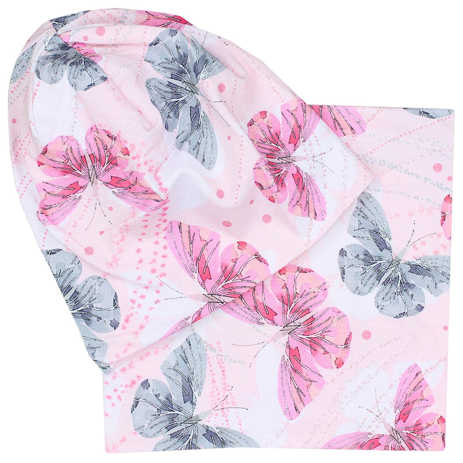 Madchen Beanie Mütze Schlauchschal Set