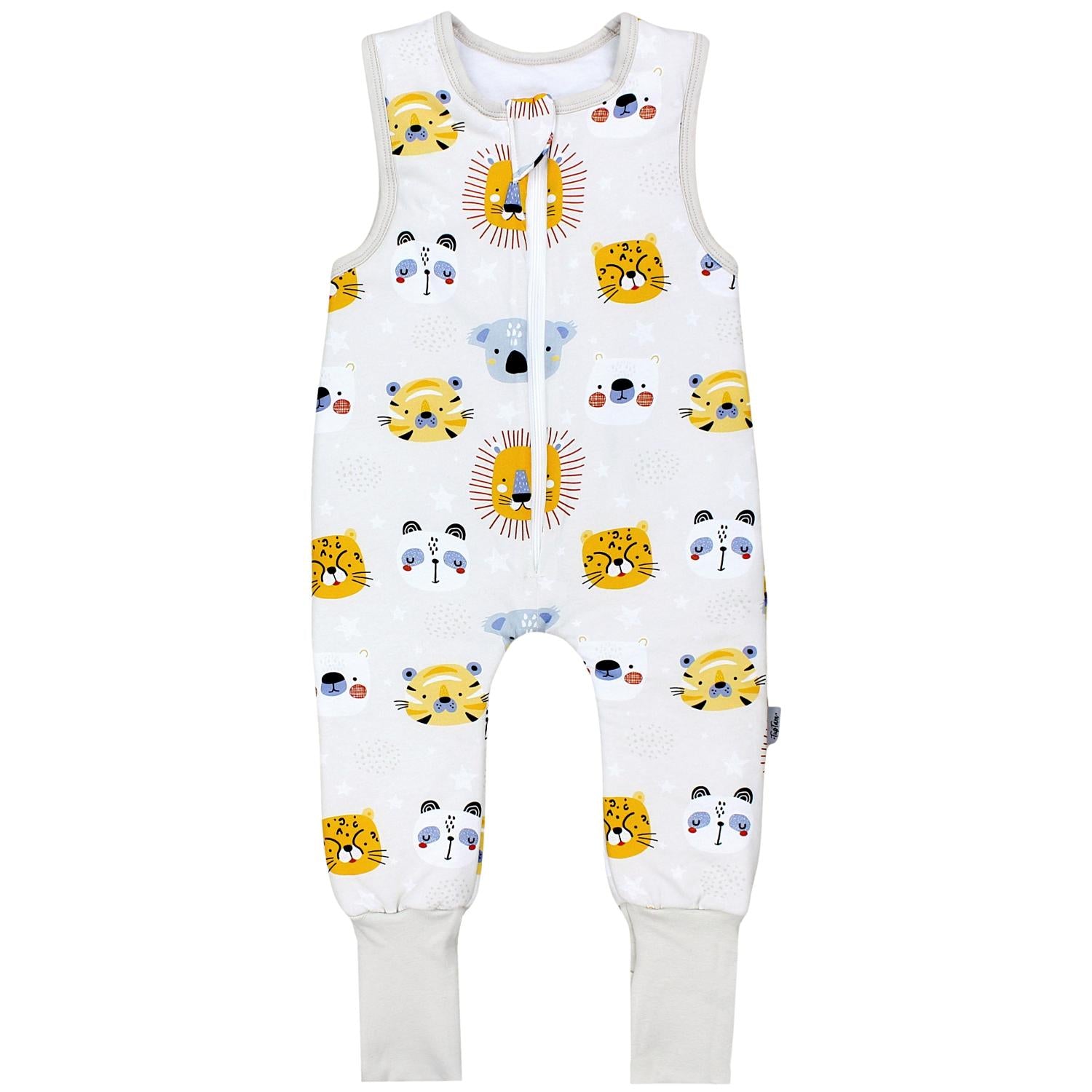 Wattierter Schlafsack mit Füßen 2.5 TOG