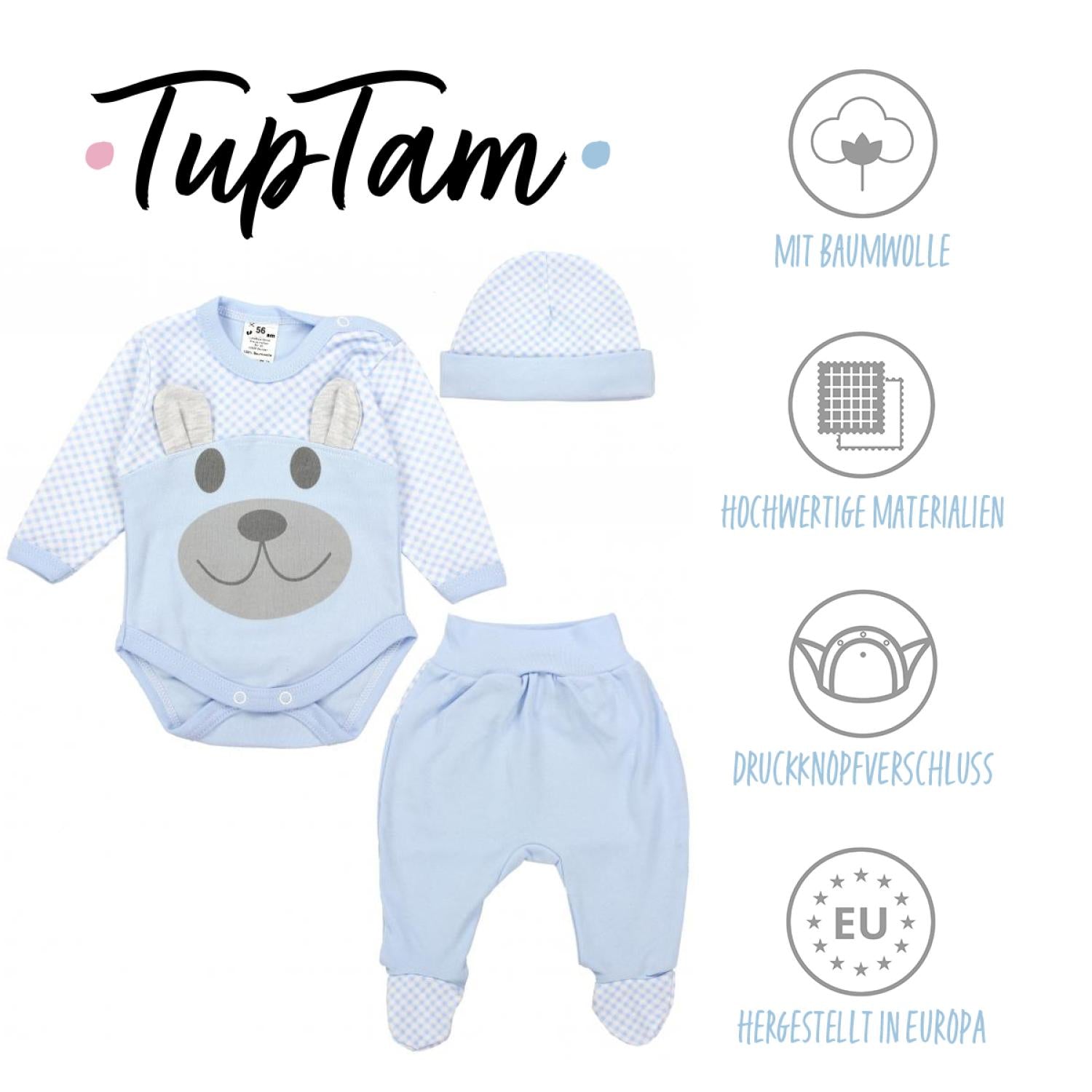 Babykleidungsset (3-teilig)