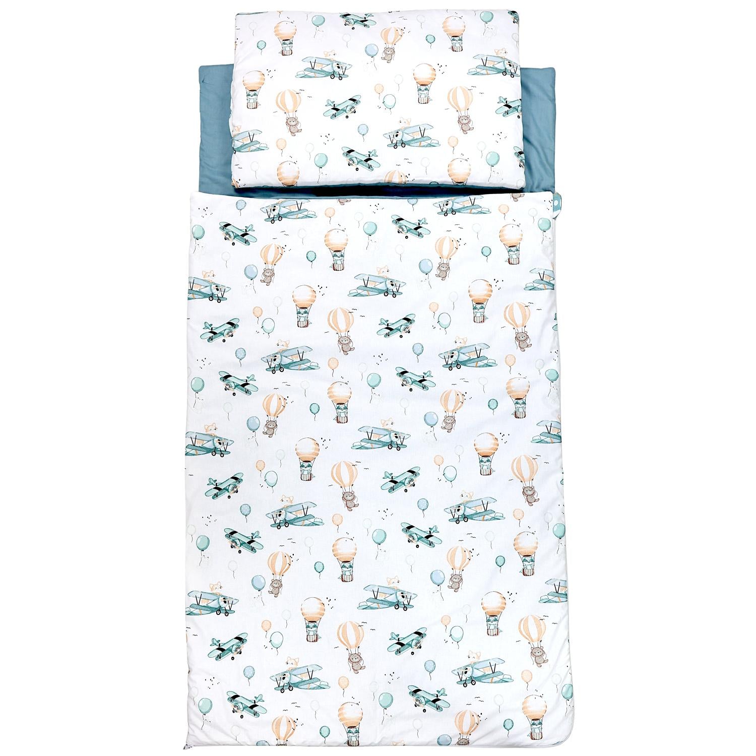 Deckenschlafsack mit Kissen und Beutel 135×70 cm