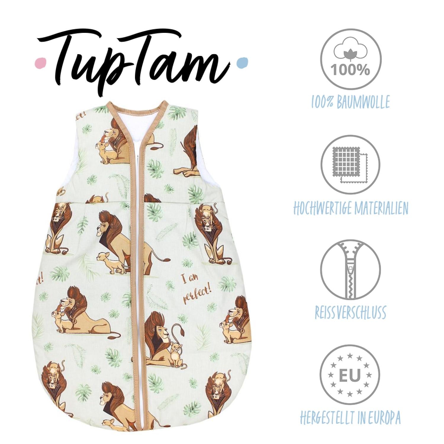 Kugelschlafsack ohne Ärmel 2,5 TOG