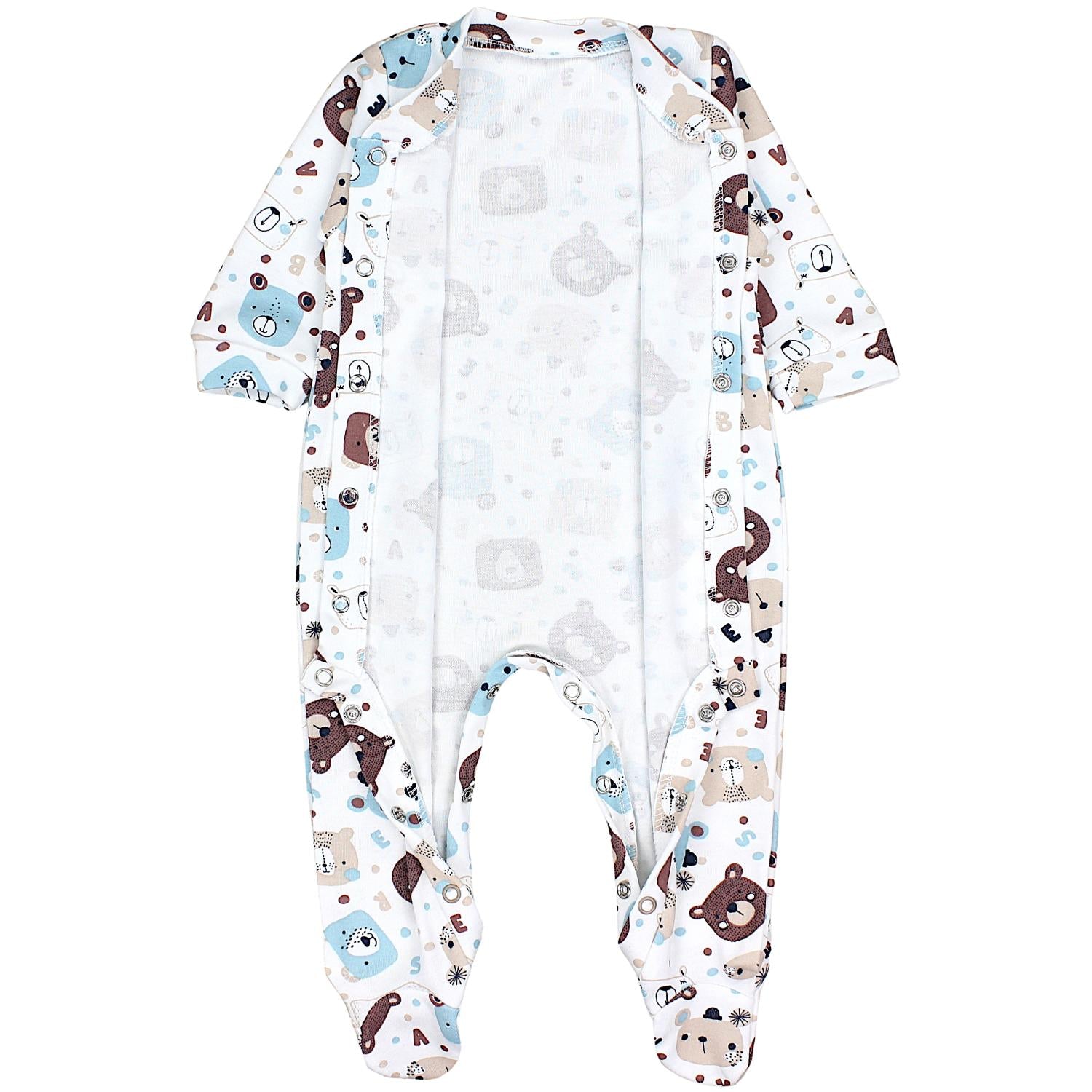 Baby Schlafstrampler Langarm - 3er Set