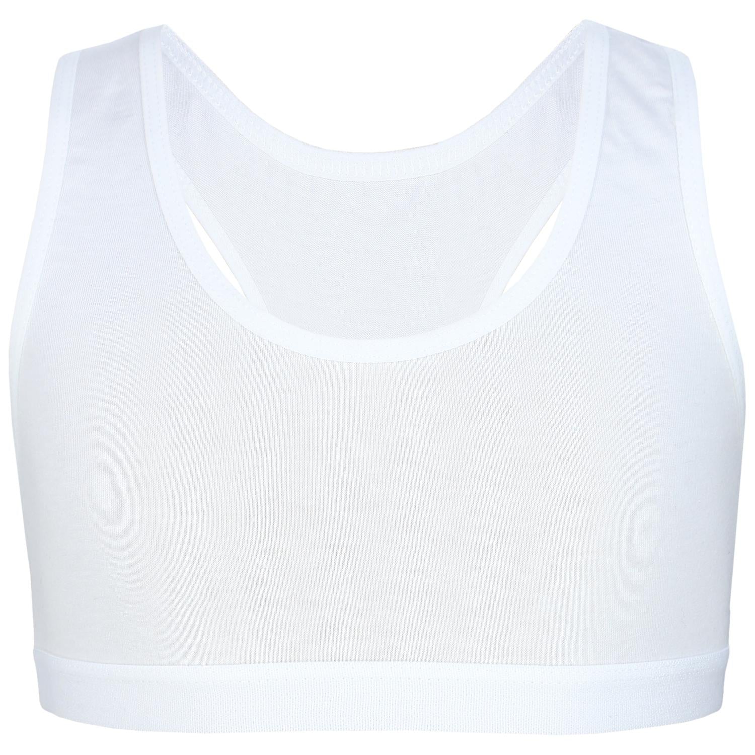 Mädchen Bustier mit breiten Trägern & Racerback (5er Pack)