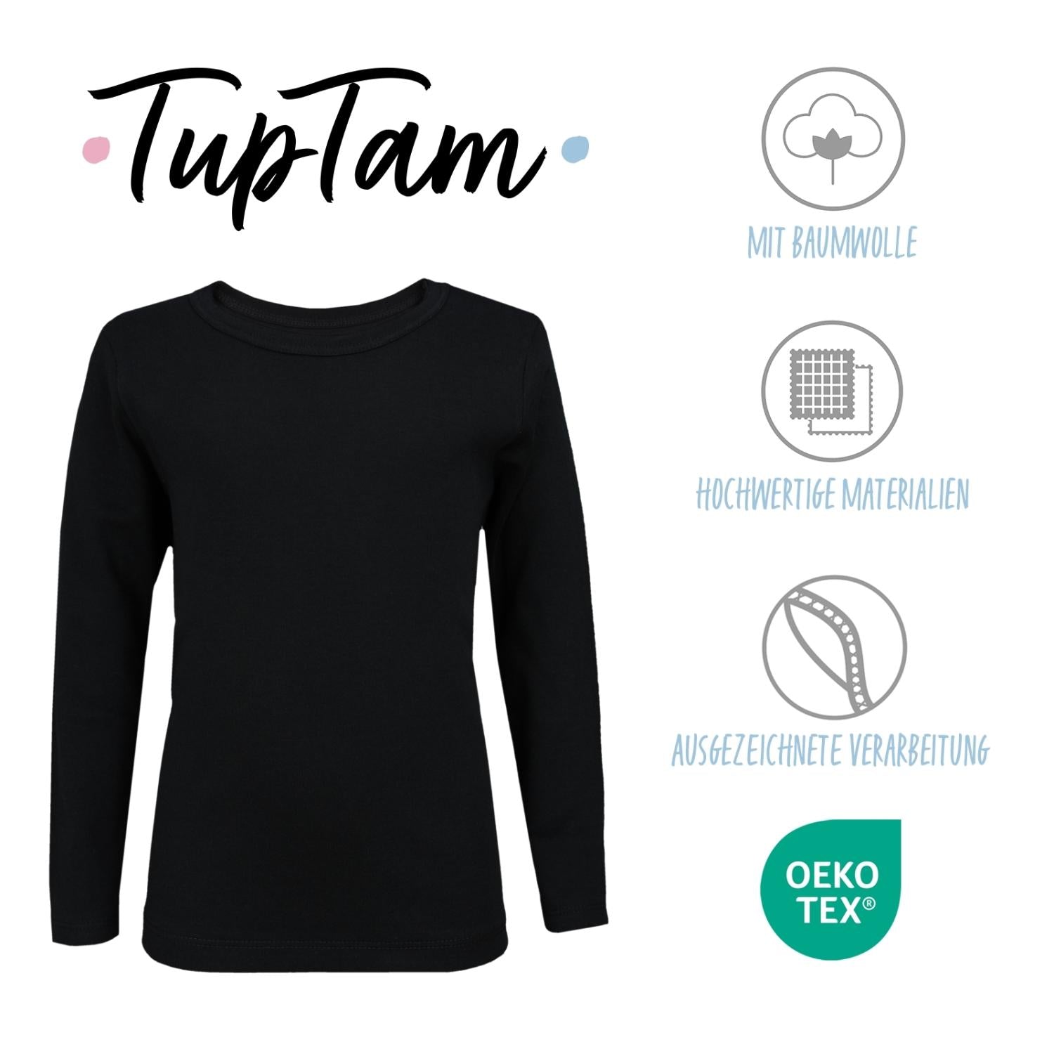 Unterhemd Langarm - 3er Set