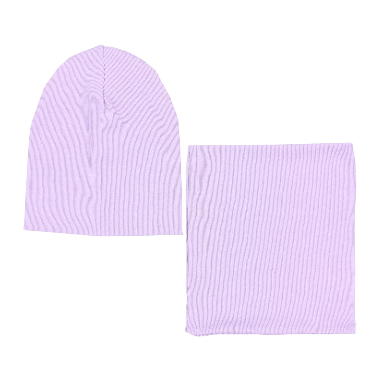 Kinder Beanie Mütze Schlauchschal Set