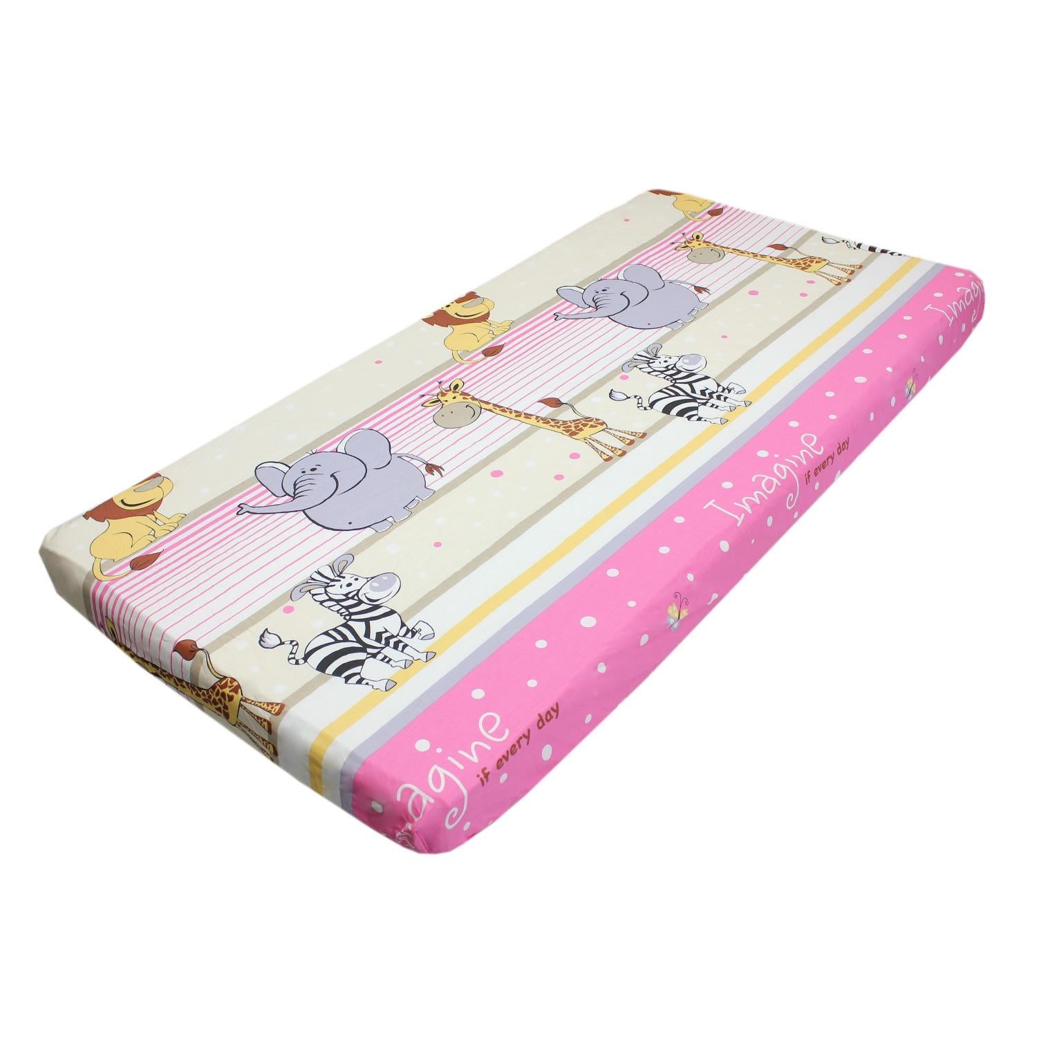 Baby/ Kinder Spannbettlaken Gemustert