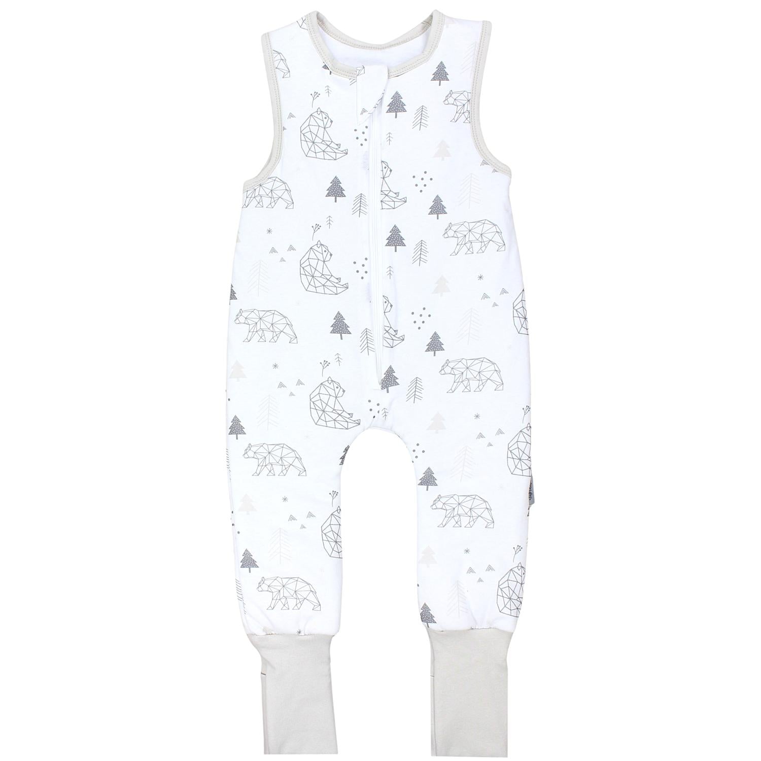 Wattierter Schlafsack mit Füßen 2.5 TOG