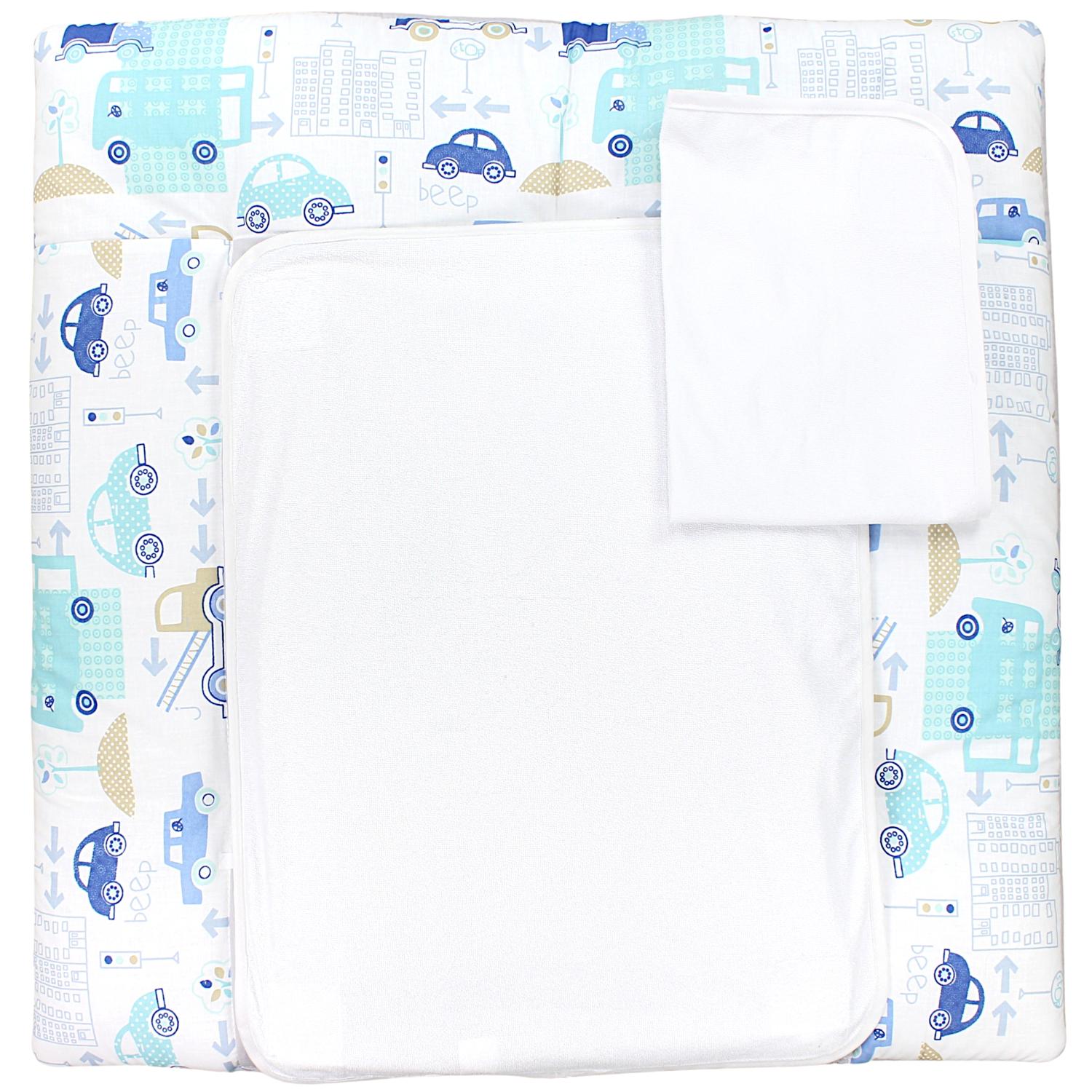 Wickelauflage (inkl. 2 Frotteebezüge)