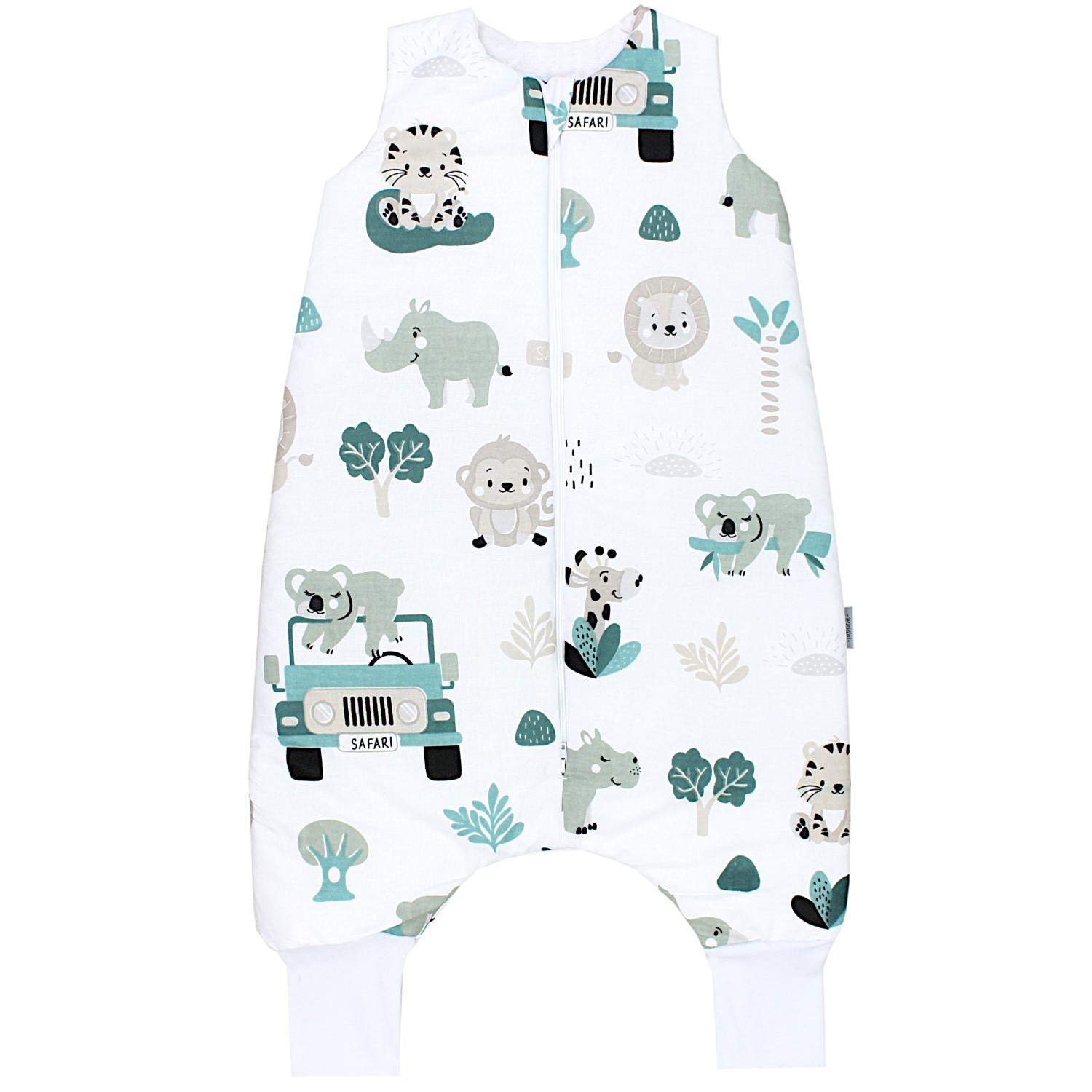 TupTam Baby Winterschlafsack mit Beinen OEKO- TEX zertifizierte Materialien 2.5 TOG Unisex