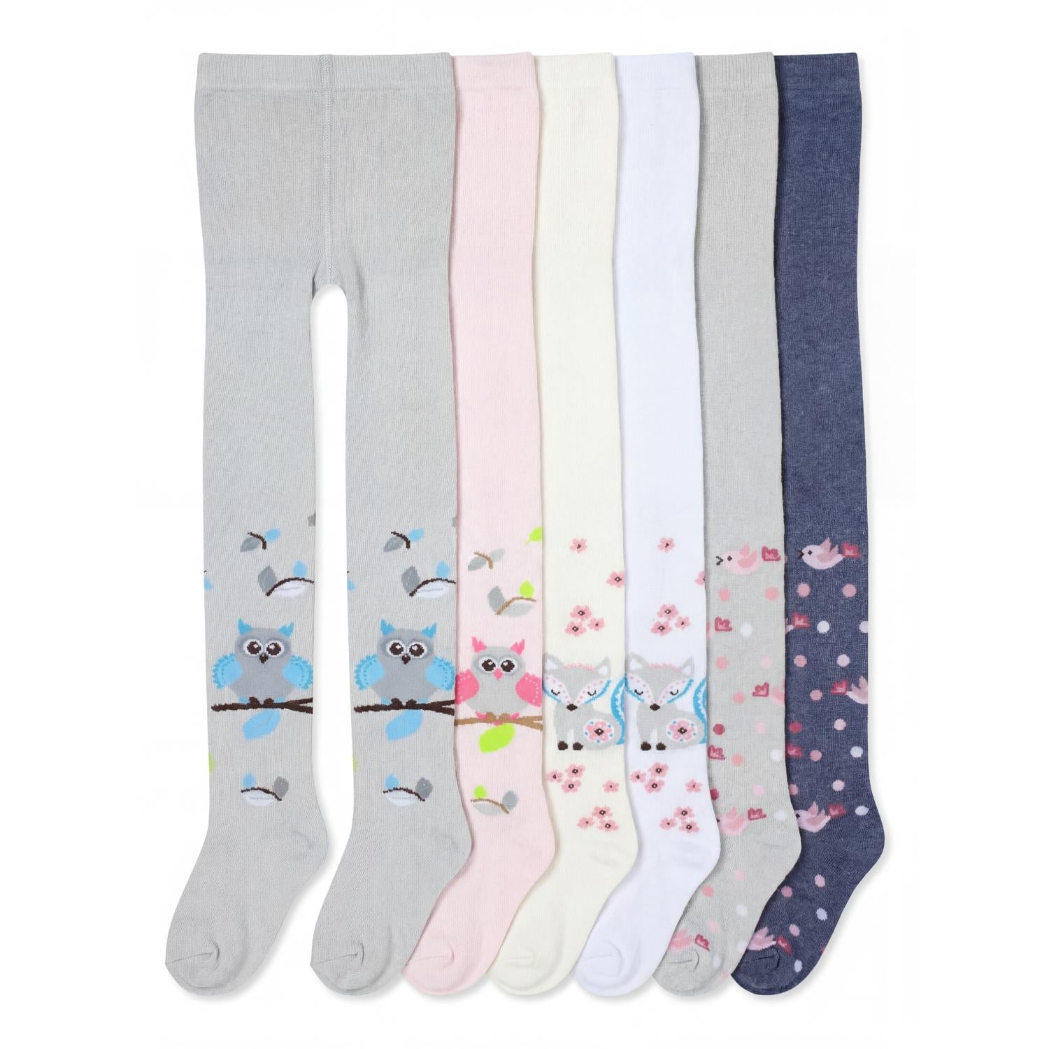 Strickstrumpfhosen- 6er Set