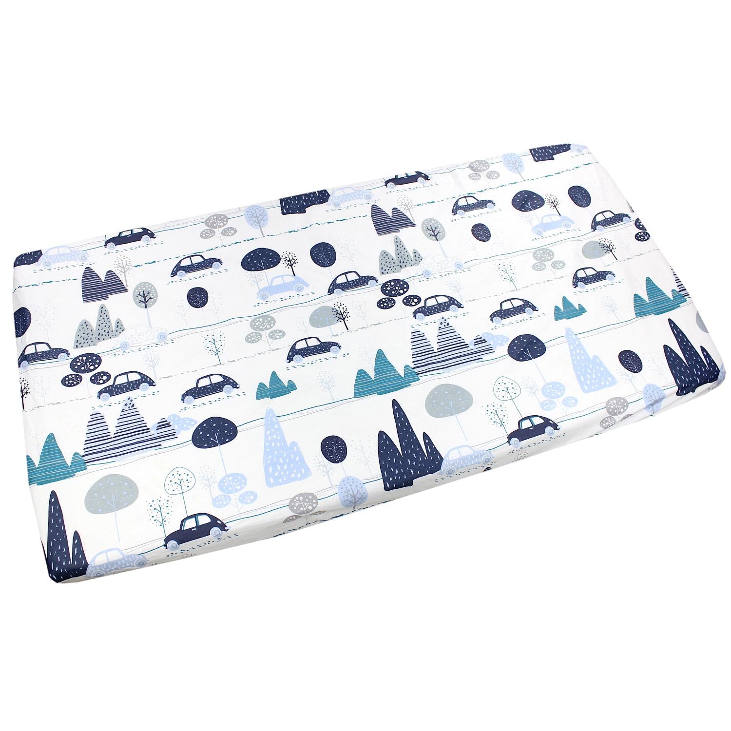 Baby/ Kinder Spannbettlaken Gemustert