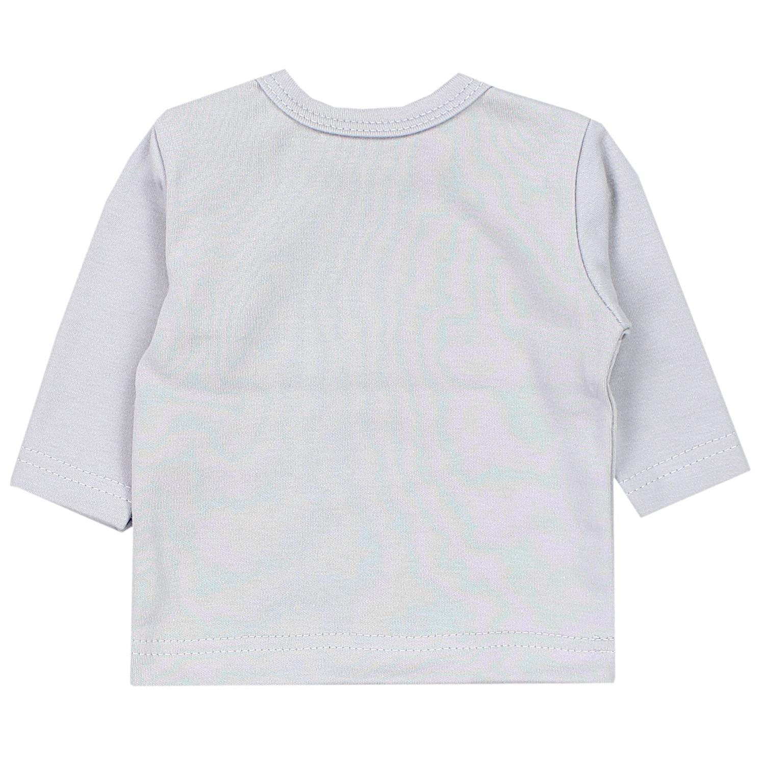 Baby Langarmshirt mit Aufdruck - 3er Set