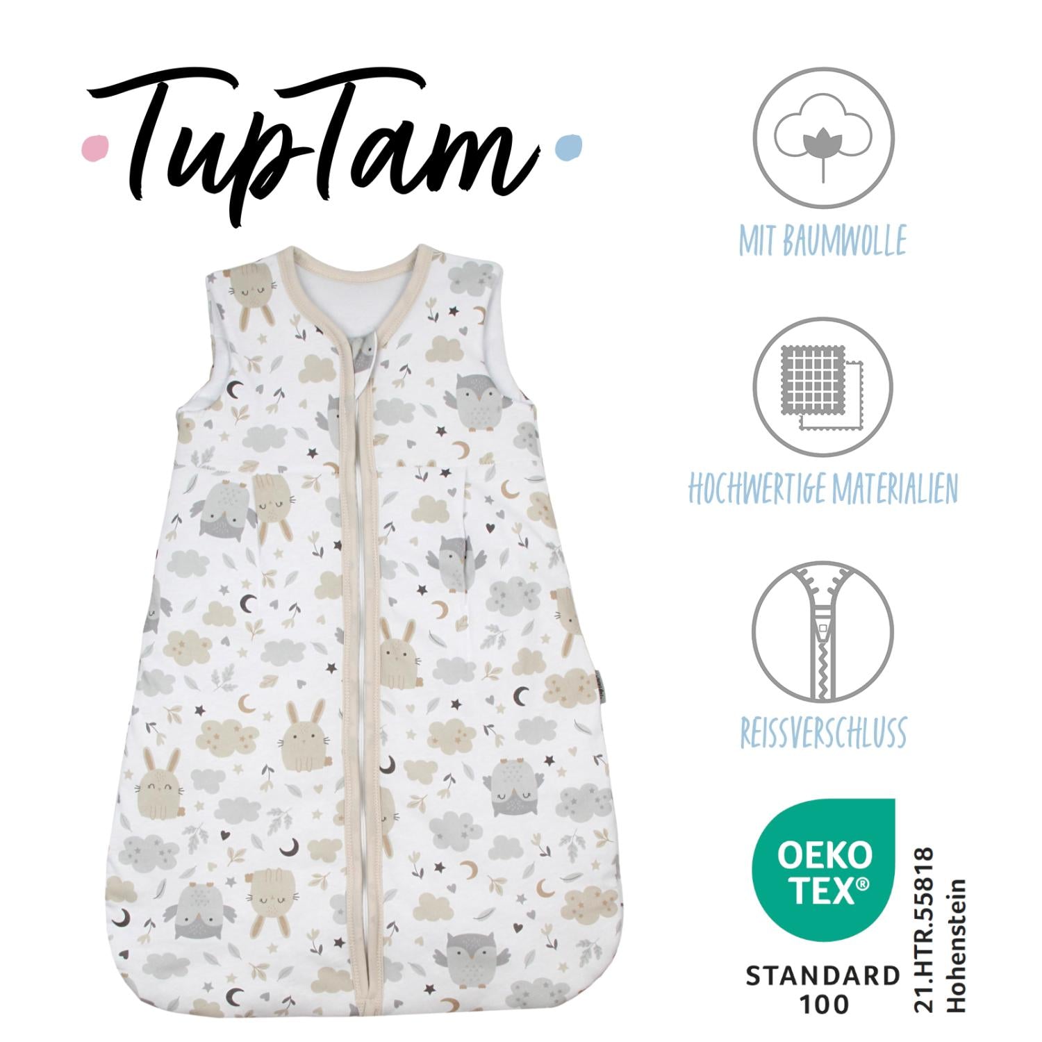 Kugelschlafsack ohne Ärmel 2.5 TOG