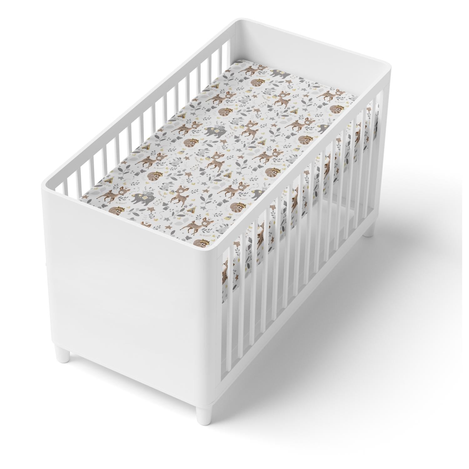 Baby/ Kinder Spannbettlaken Gemustert