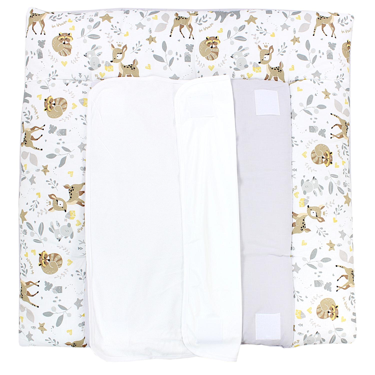 Wickelauflage (inkl. 2 Frotteebezüge)